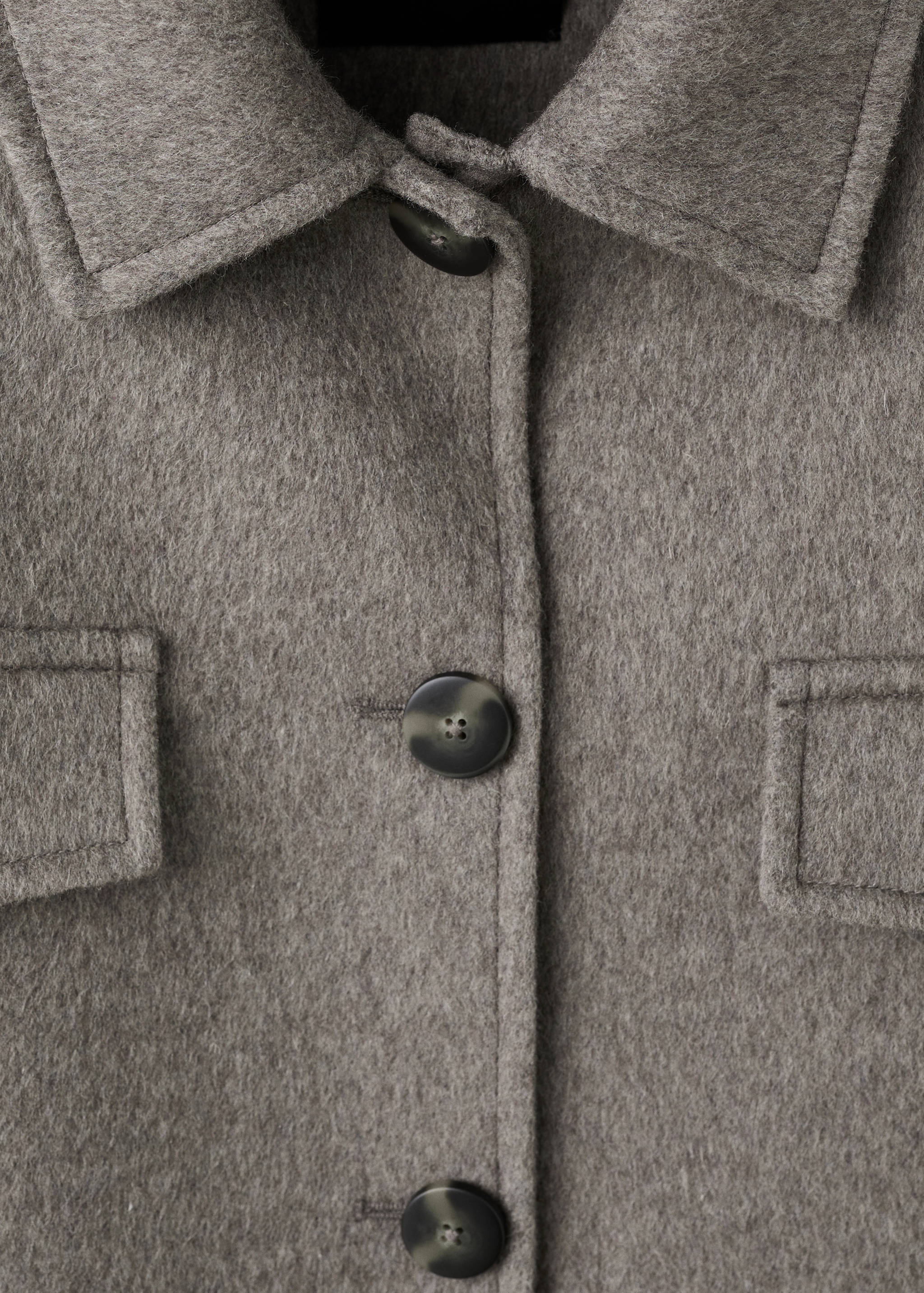 Wool jacket with pockets - Details of the article 8