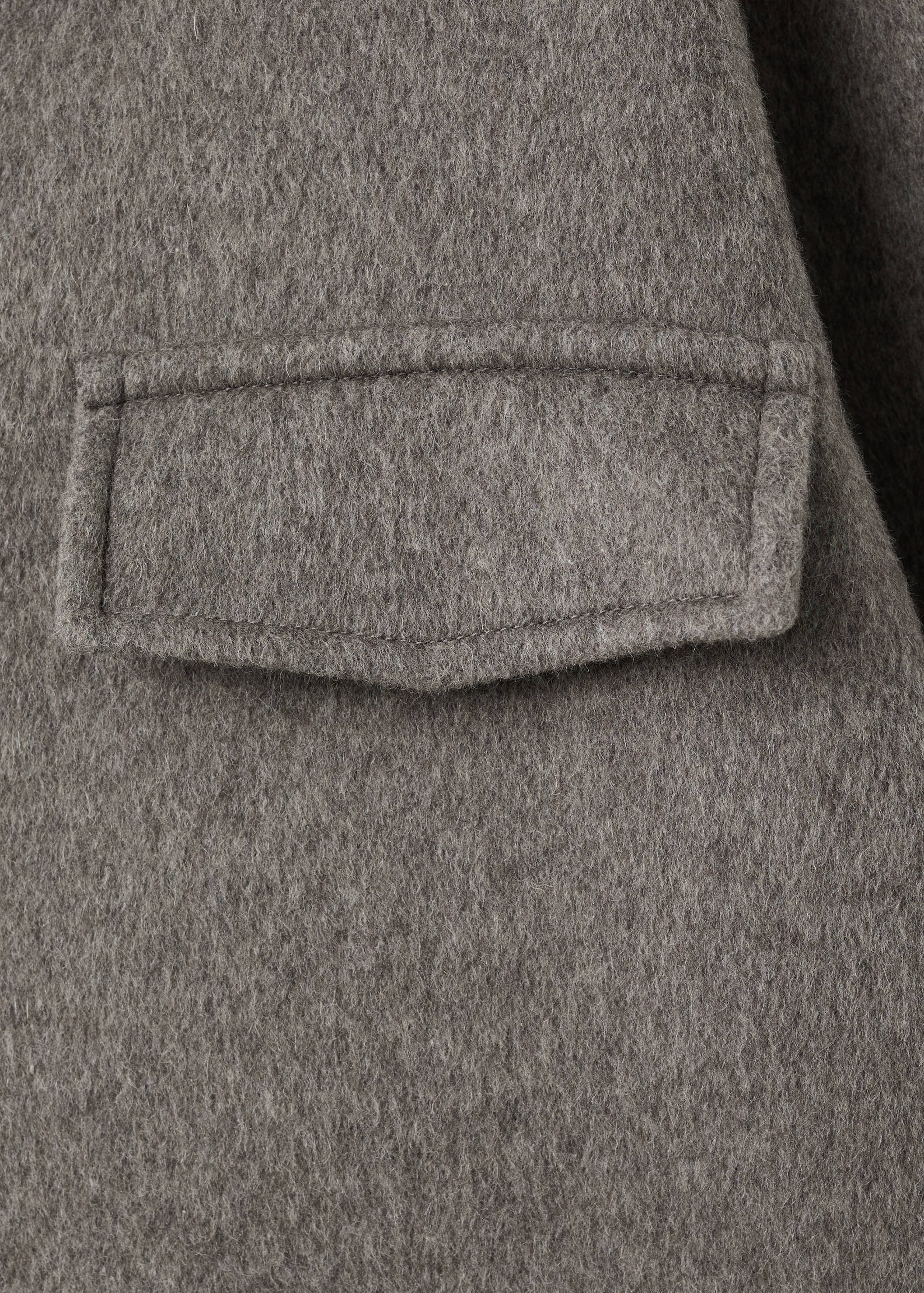 Wool jacket with pockets - Details of the article 0