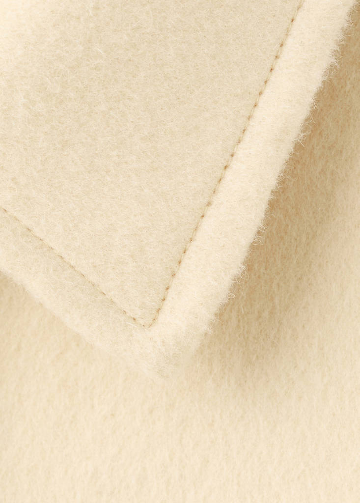 Wool jacket with pockets — Vanilla