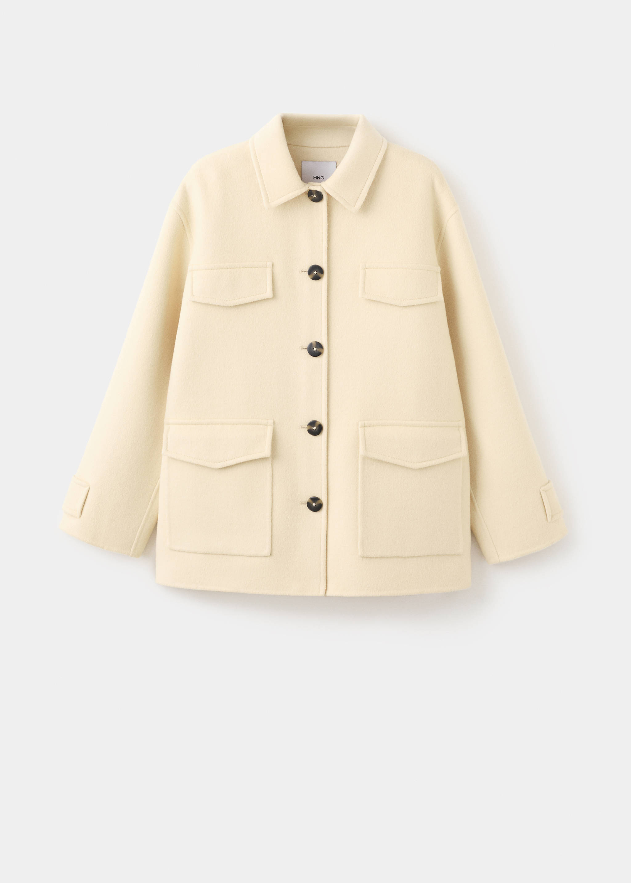 Wool jacket with pockets - Article without model