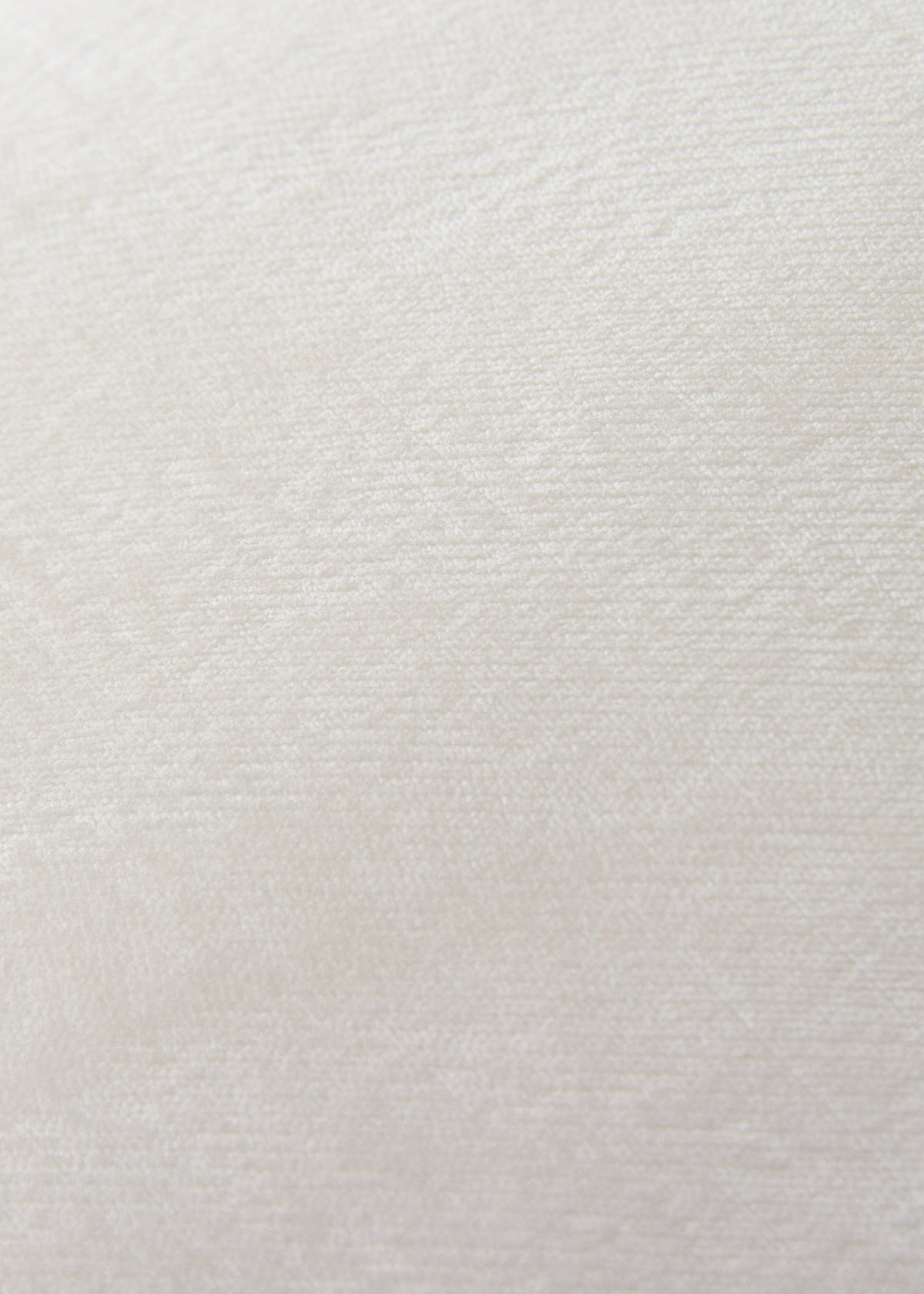 Velvet cushion cover 40x60 cm — Ecru