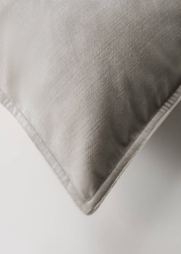 Velvet cushion cover 40x60 cm — Sand