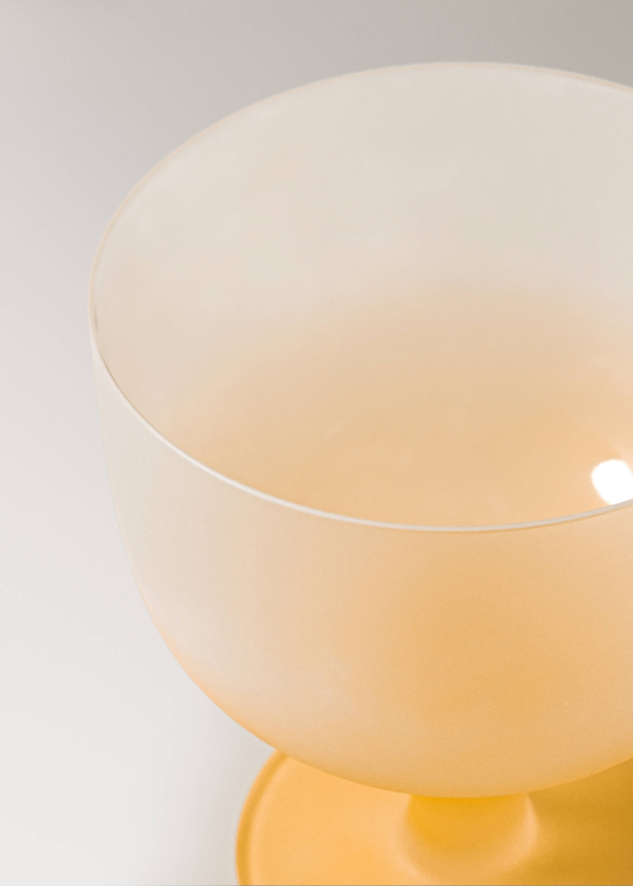 Frosted glass cup colour - Details of the article 1