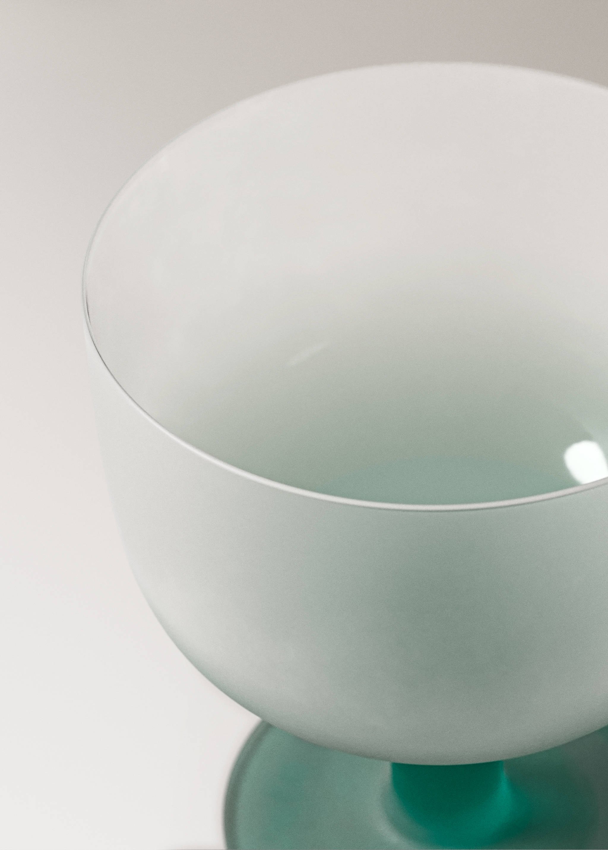 Frosted glass cup colour - Details of the article 1