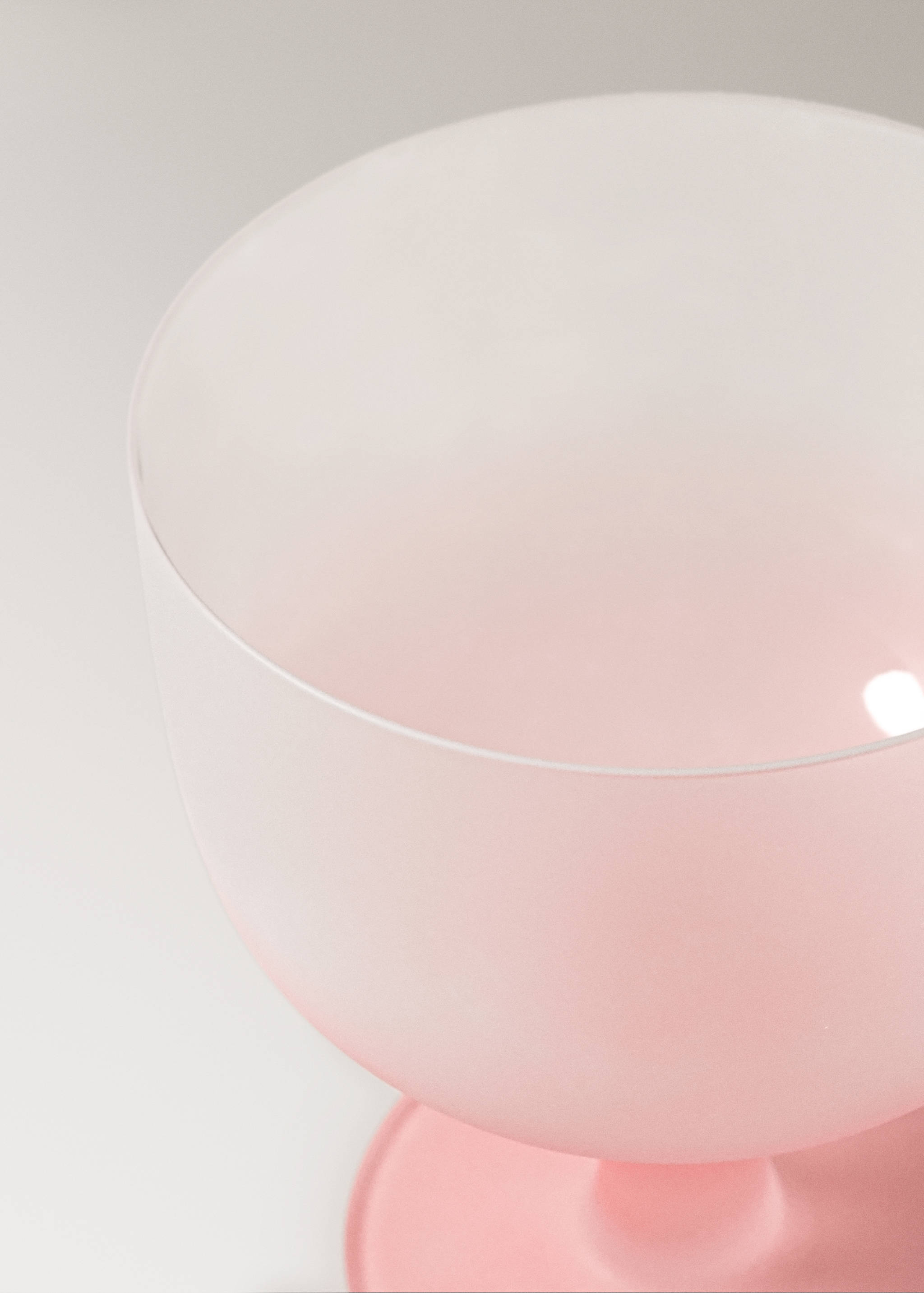 Frosted glass cup colour - Details of the article 1