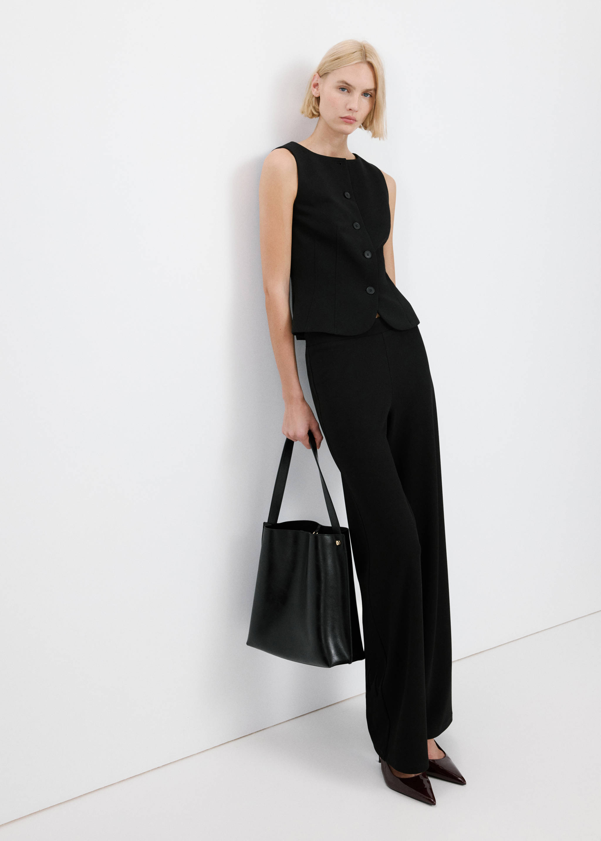 Gilet costume boutons - Plan général