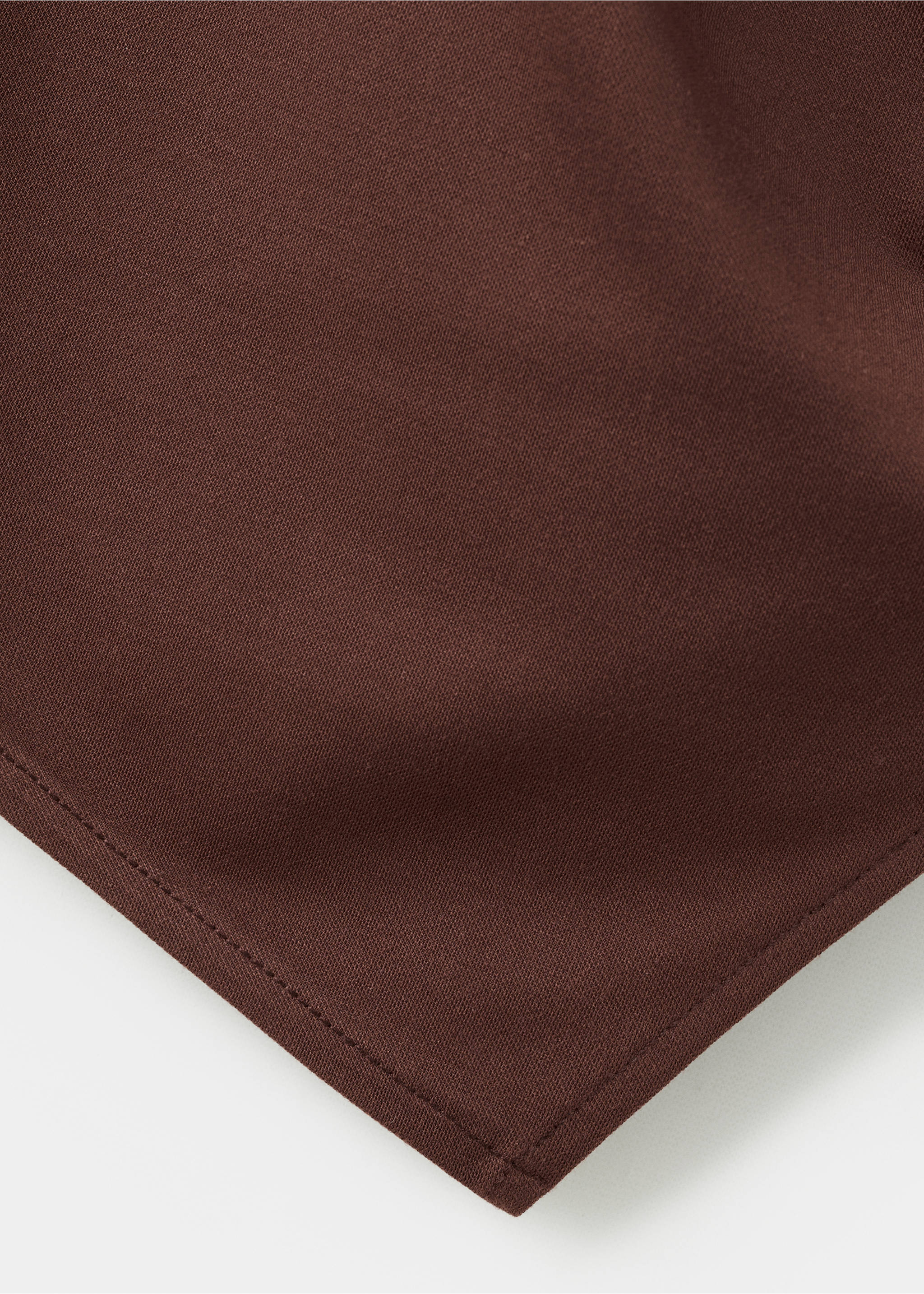 不对称交叉上衣 - null, 褐色. Ref: 27053317-00.