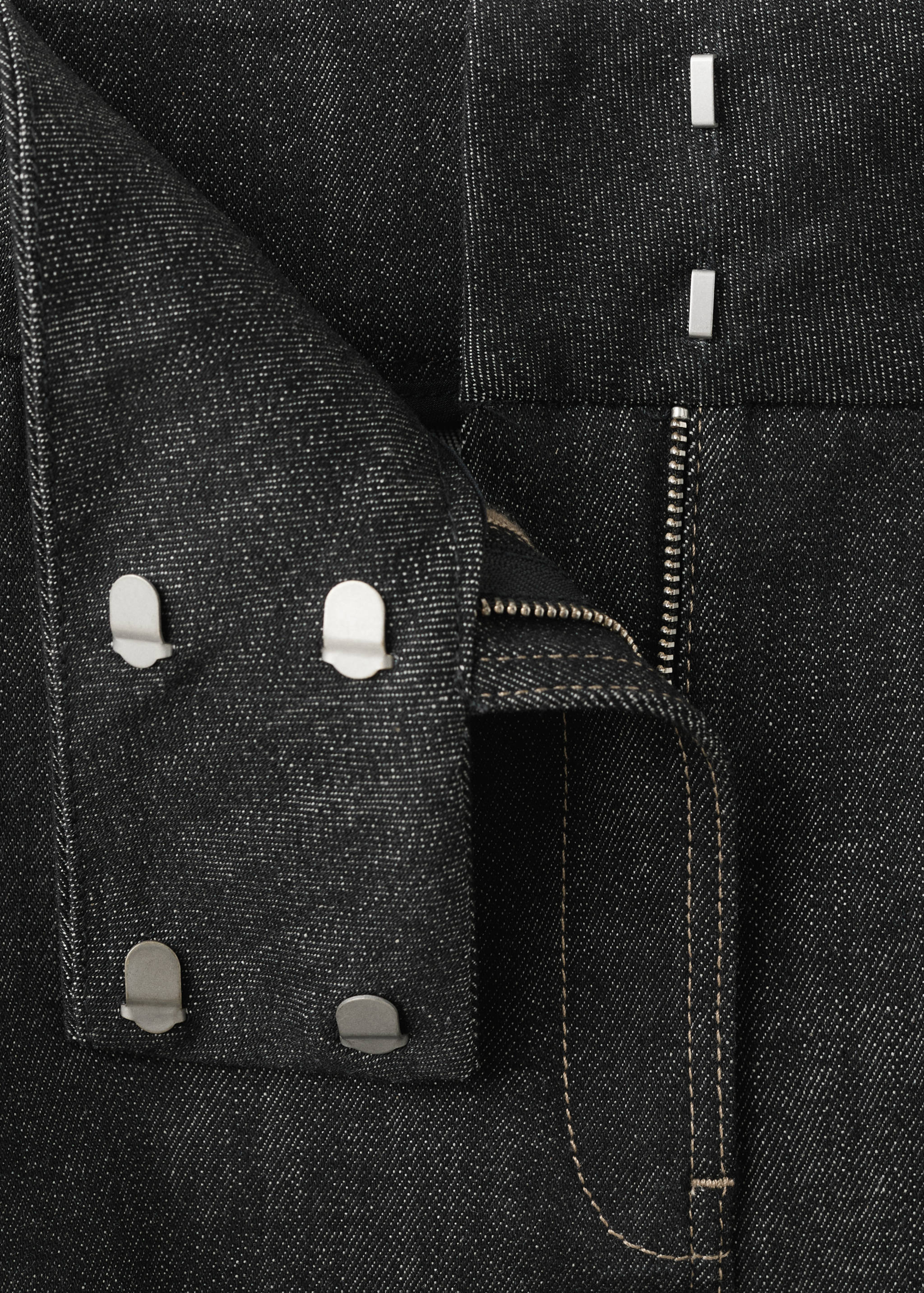 Jupe midi en jean - Détail de l'article 8