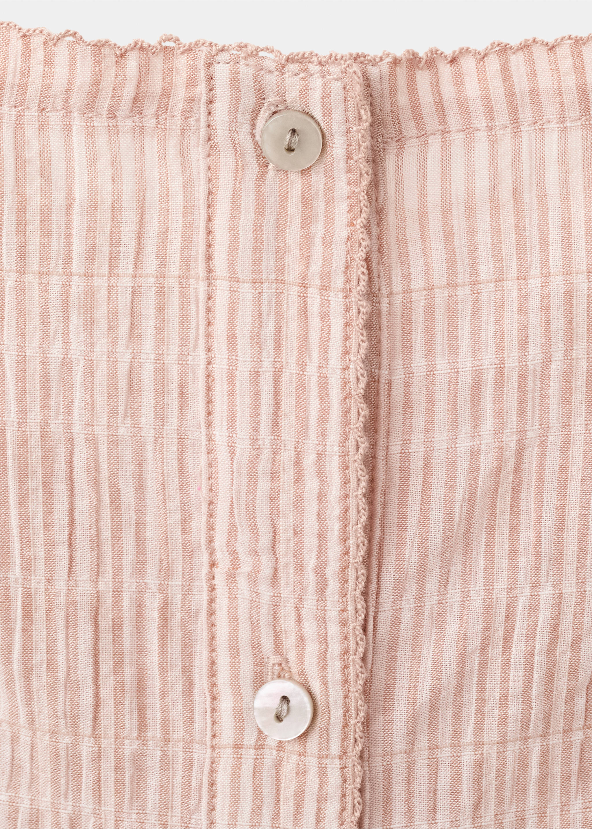 Gaun tidur tali spagthetti katun - Rincian barang 0, Oranye. Ref: 27053327-00.