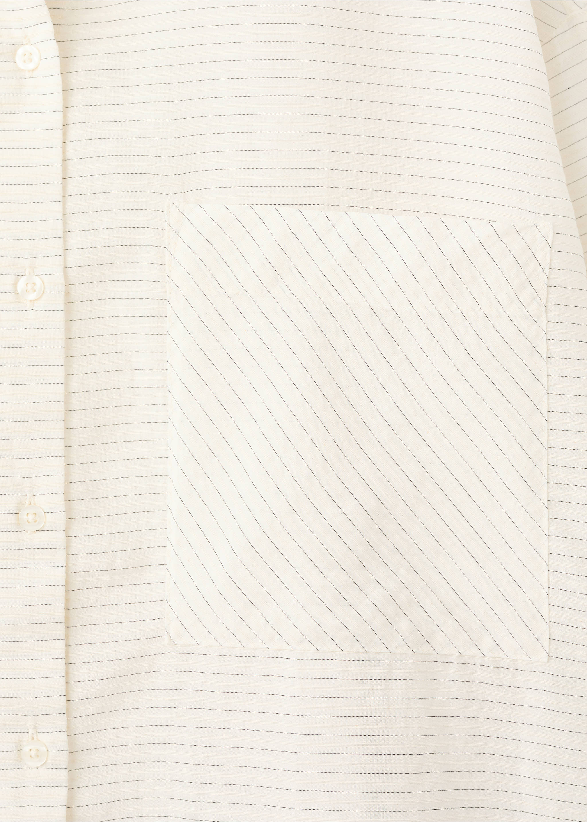 Randig pyjamasskjorta - Detaljer om artikeln 8, Vit. Ref: 27053330-00.