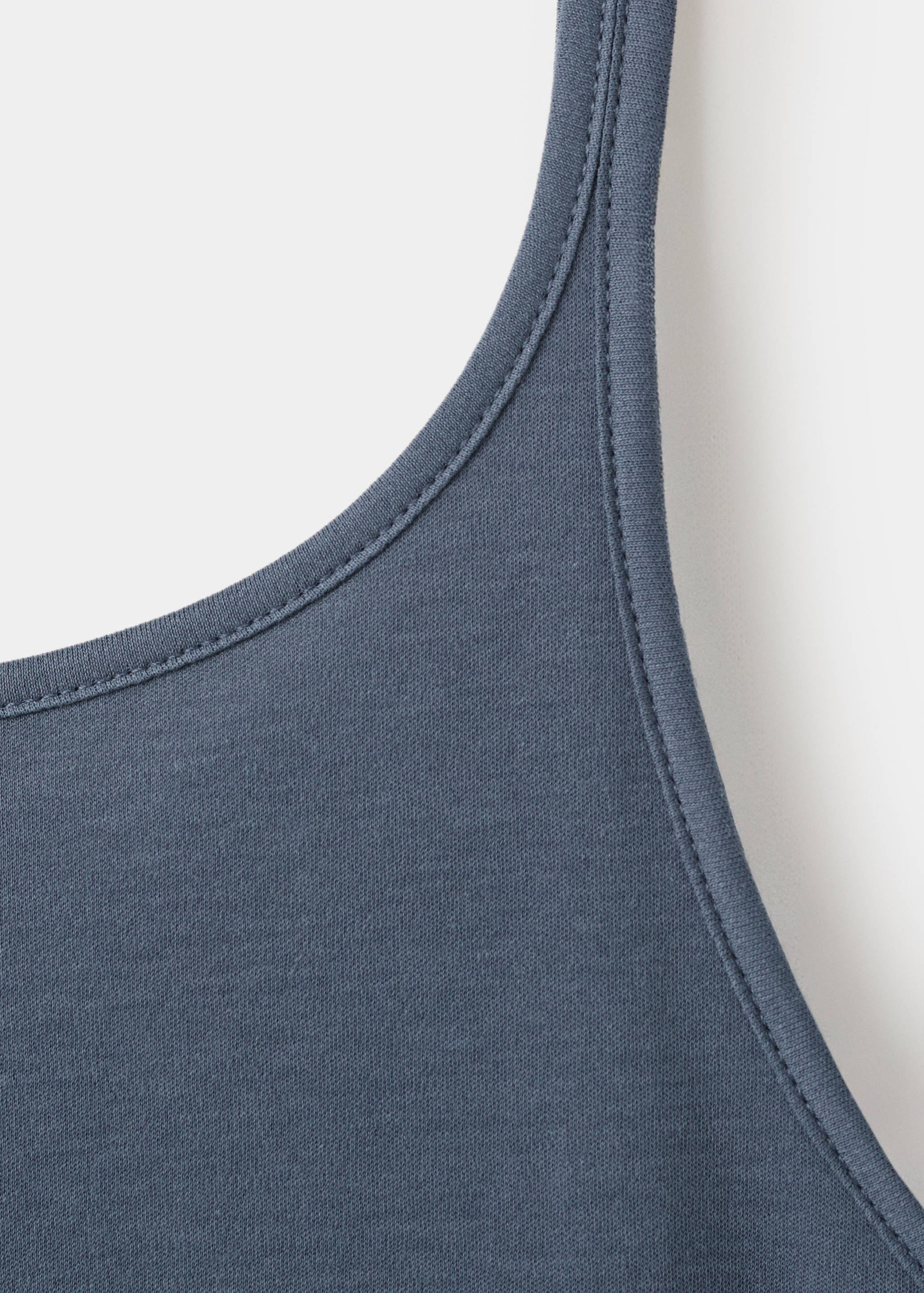 Top en coton à bretelle fine - Détail de l'article 8