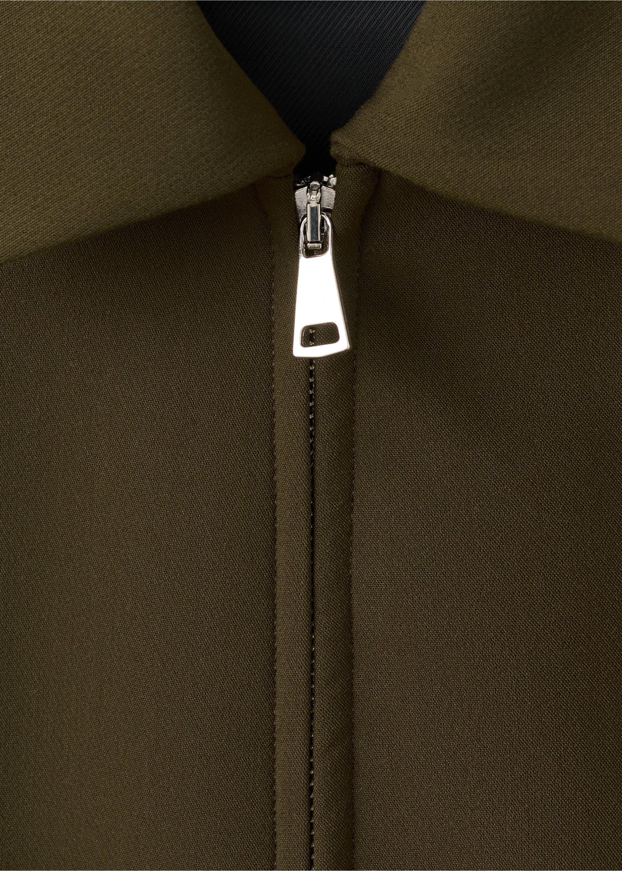 衬衫领飞行员夹克 - null, 卡其. Ref: 27053336-00.