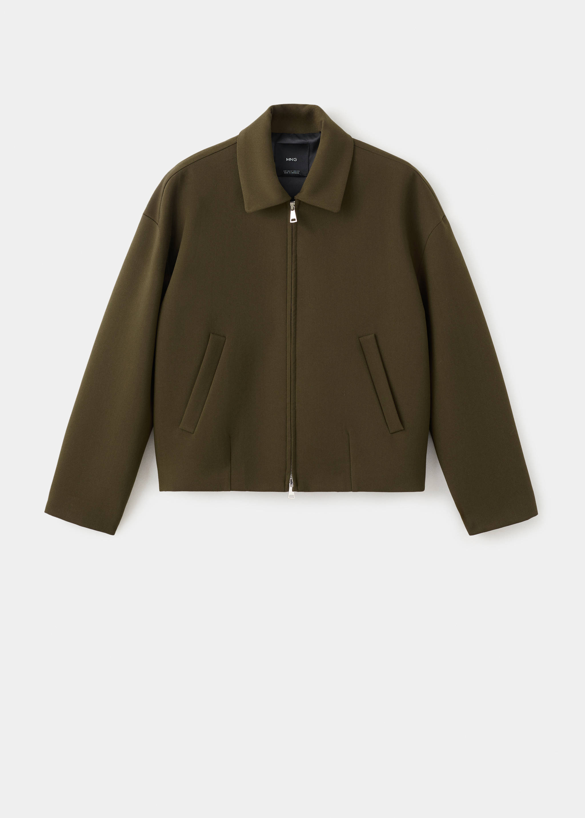 Chaqueta bomber cuello camisero - Artículo sin modelo