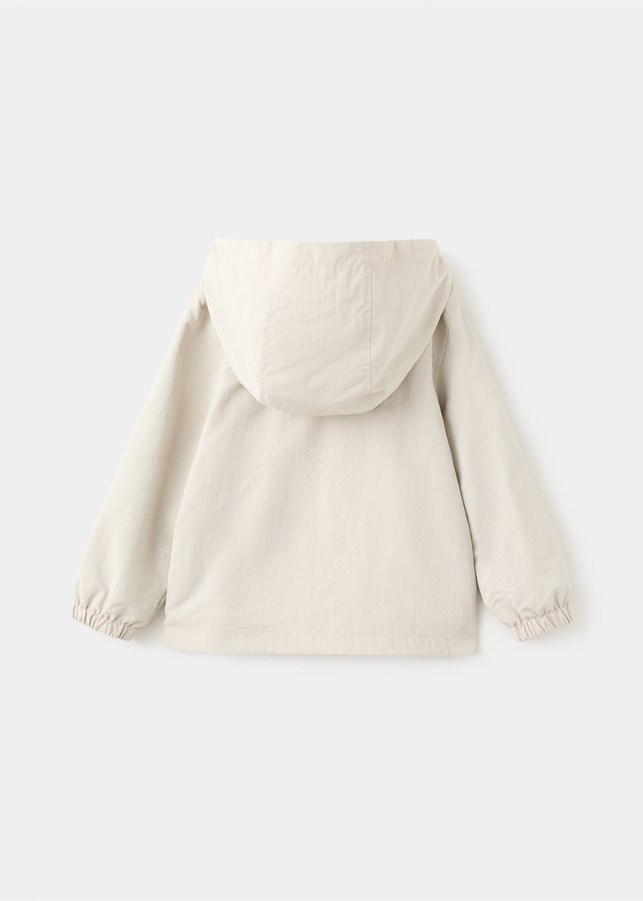 Chaqueta capucha - Reverso del artículo, Gris hielo. Ref: 27053708-00.