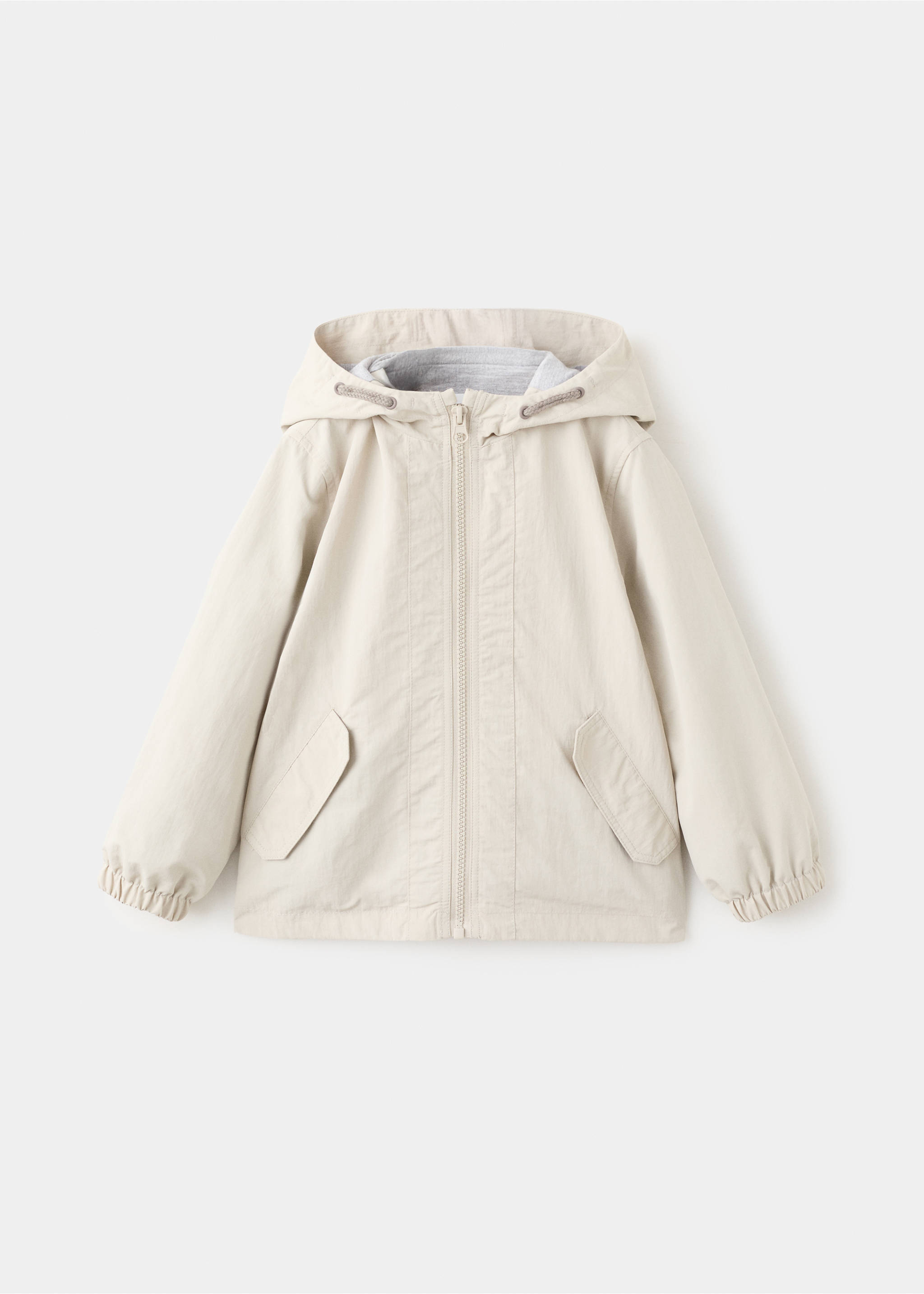 Parka capucha cremallera - Artículo sin modelo, Gris hielo. Ref: 27053708-00.