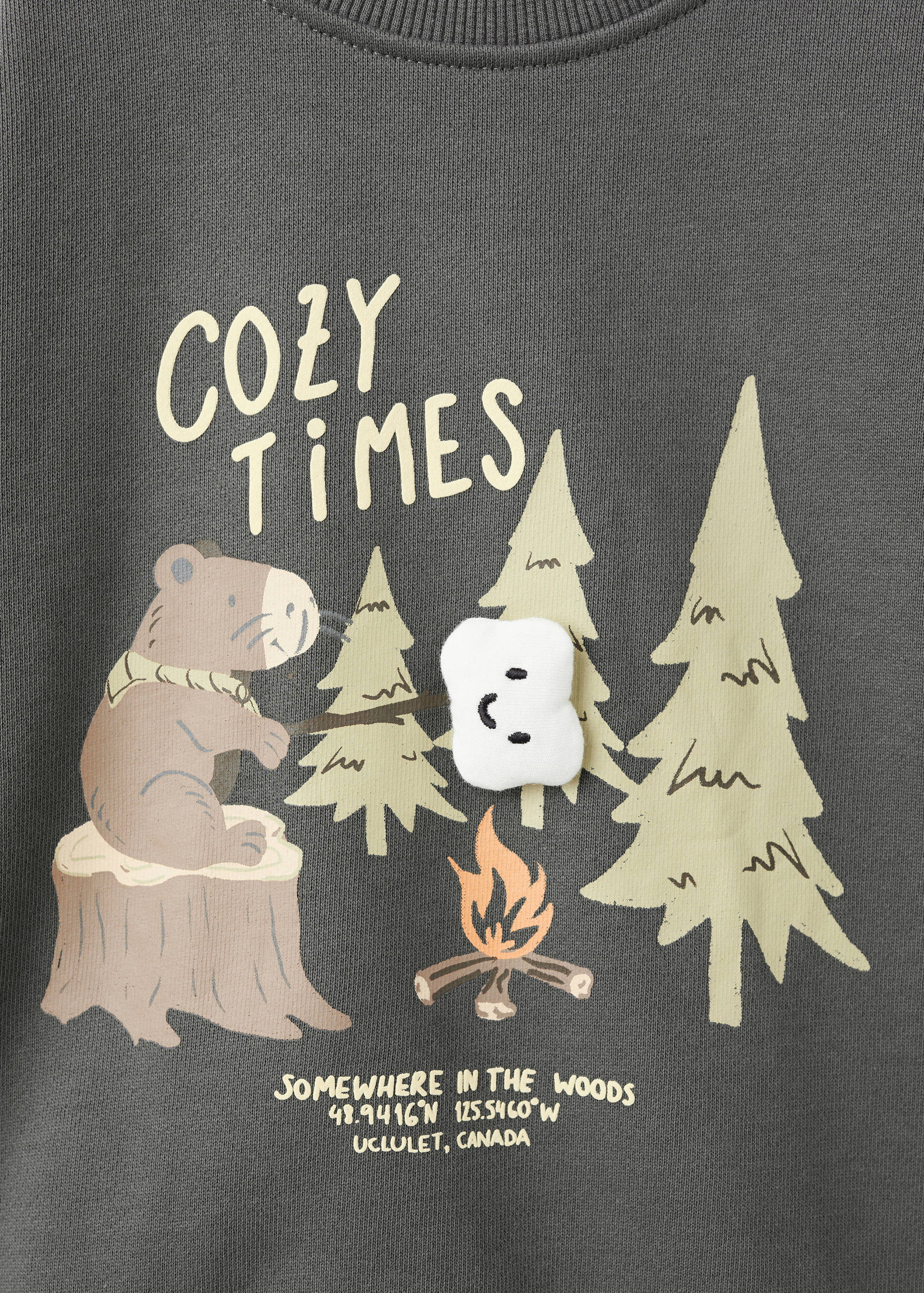 Bedrukt katoenen sweatshirt - Detail van het artikel 8