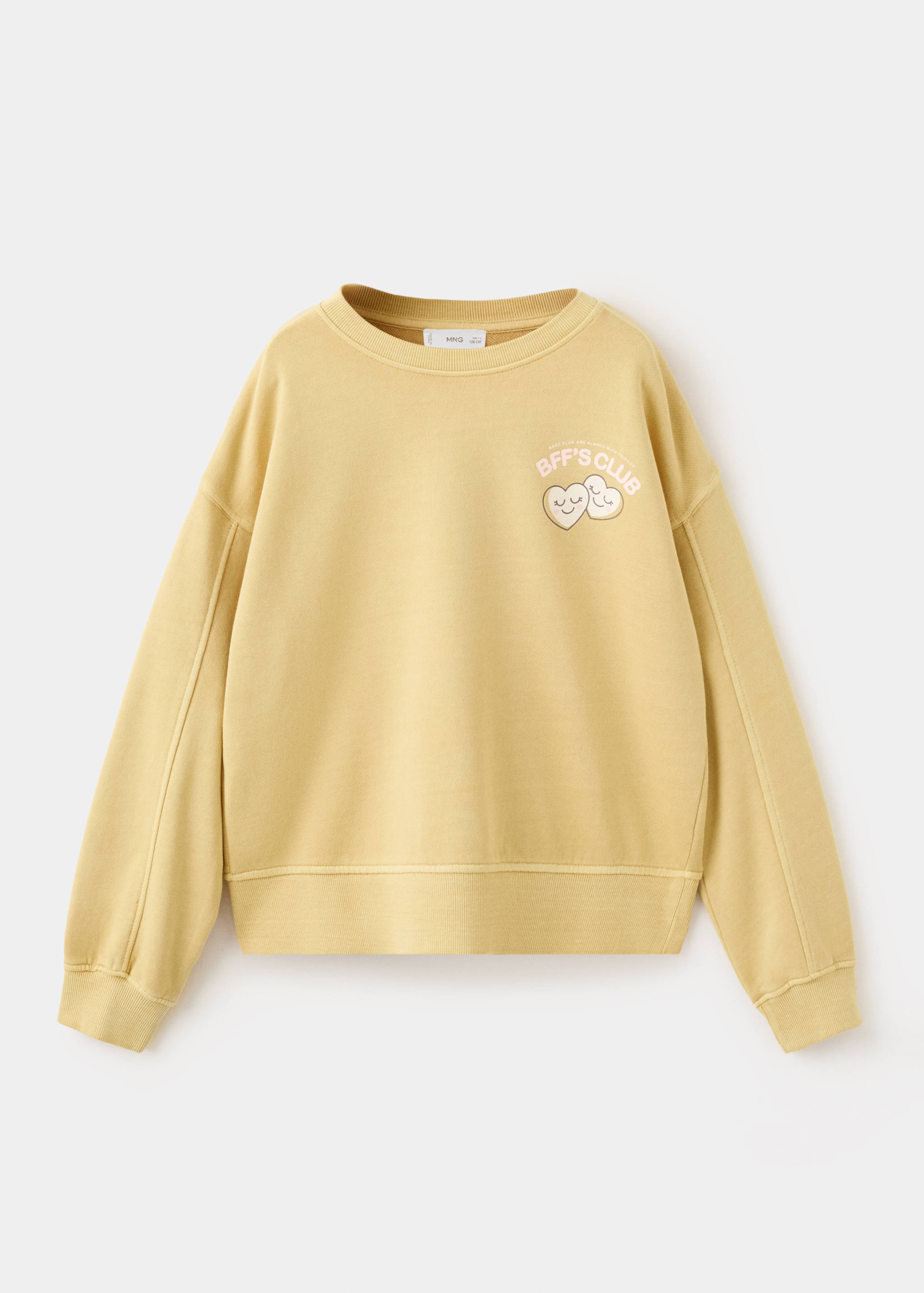 Printed cotton sweatshirt - Article without model