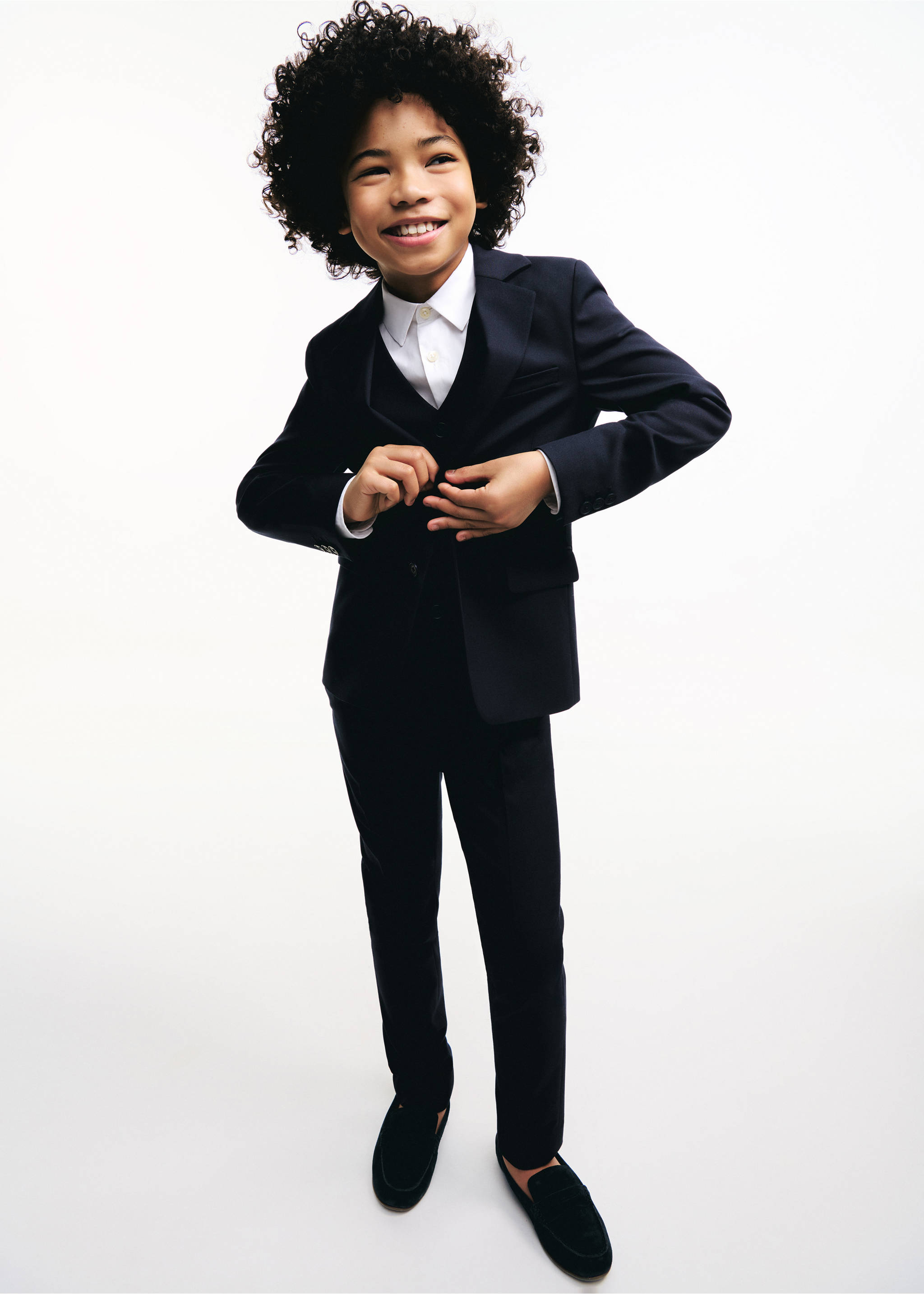 Americana clásica traje - Detalle del artículo 5, Azul marino. Ref: 27053715-01.