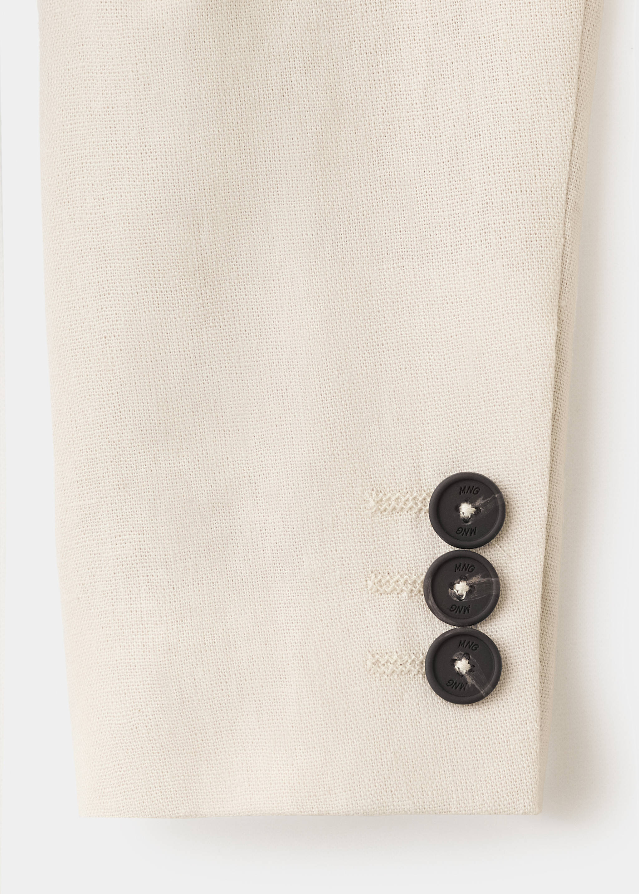 Classic linen jacket - Details of the article 0