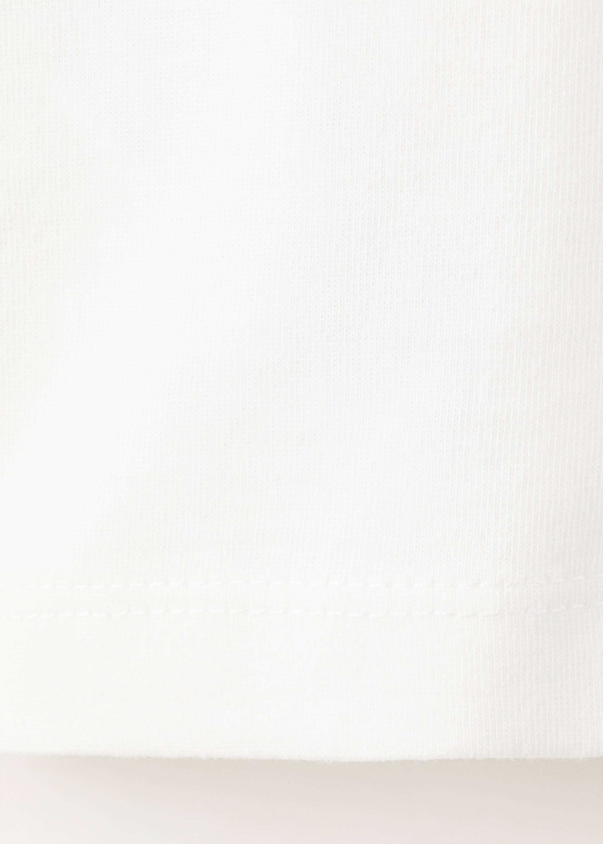 Camiseta estampada detalle bordado - Detalle del artículo 0