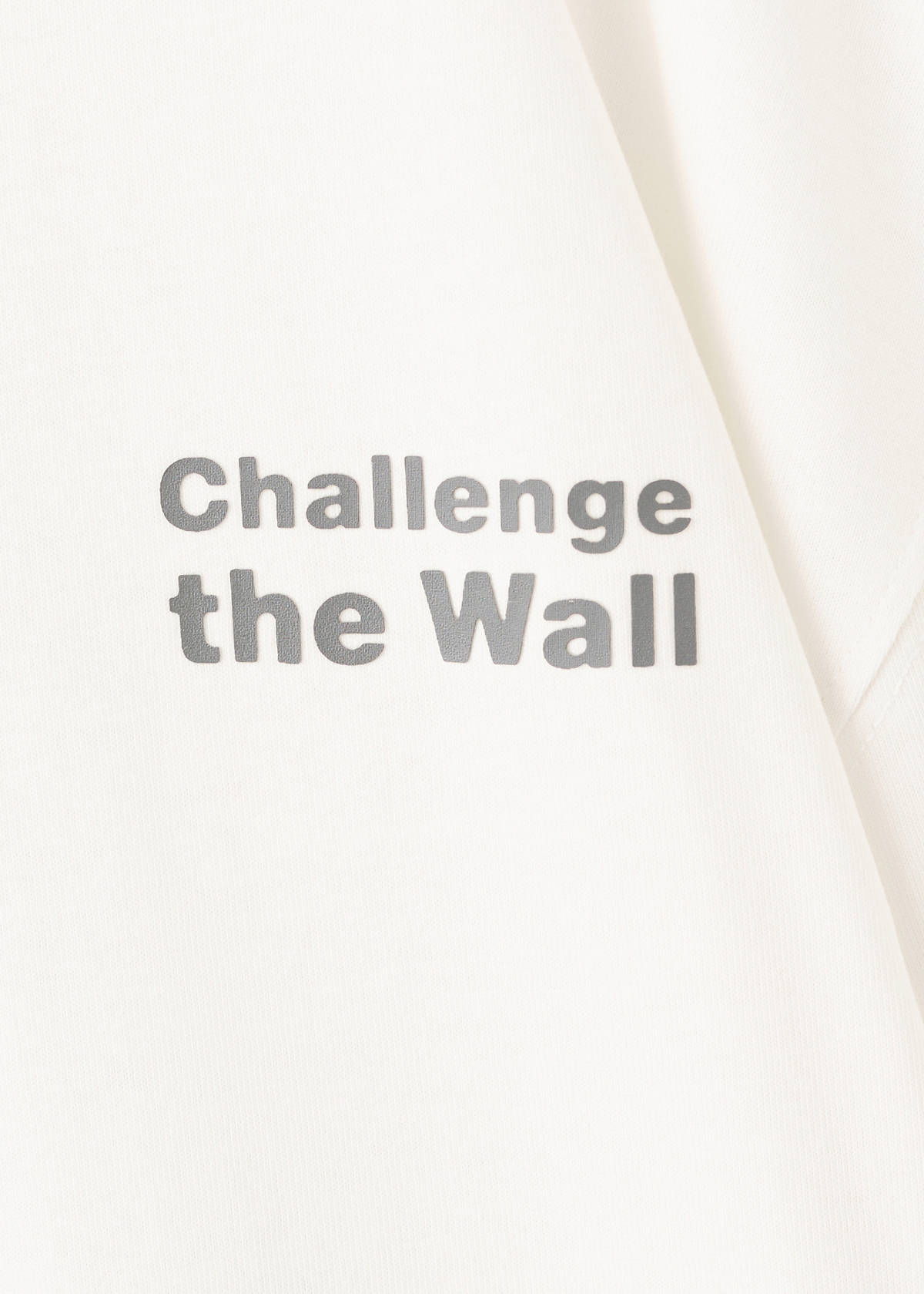 Printed cotton-blend T-shirt — Off White