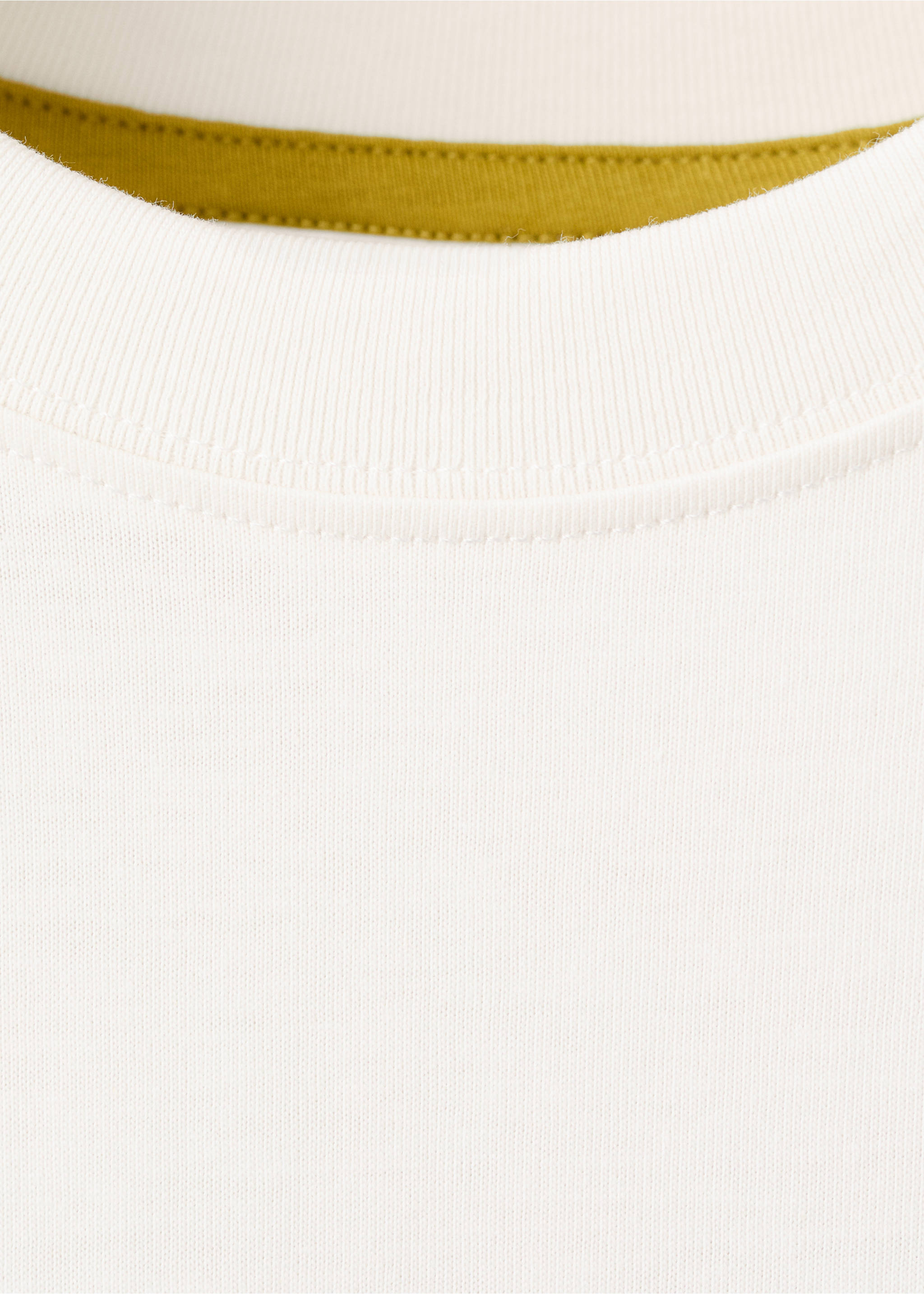 Camiseta estampada algodón - Detalle del artículo 0, Blanco roto. Ref: 27053720-00.