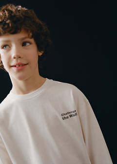 Printed cotton-blend T-shirt — Off White 1
