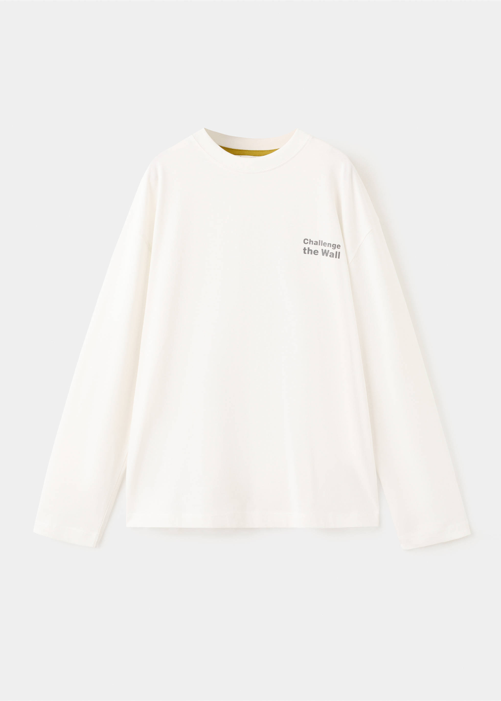 Camiseta estampada algodón - Artículo sin modelo, Blanco roto. Ref: 27053720-00.