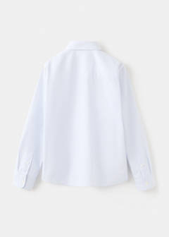 Striped cotton shirt — Sky Blue 4
