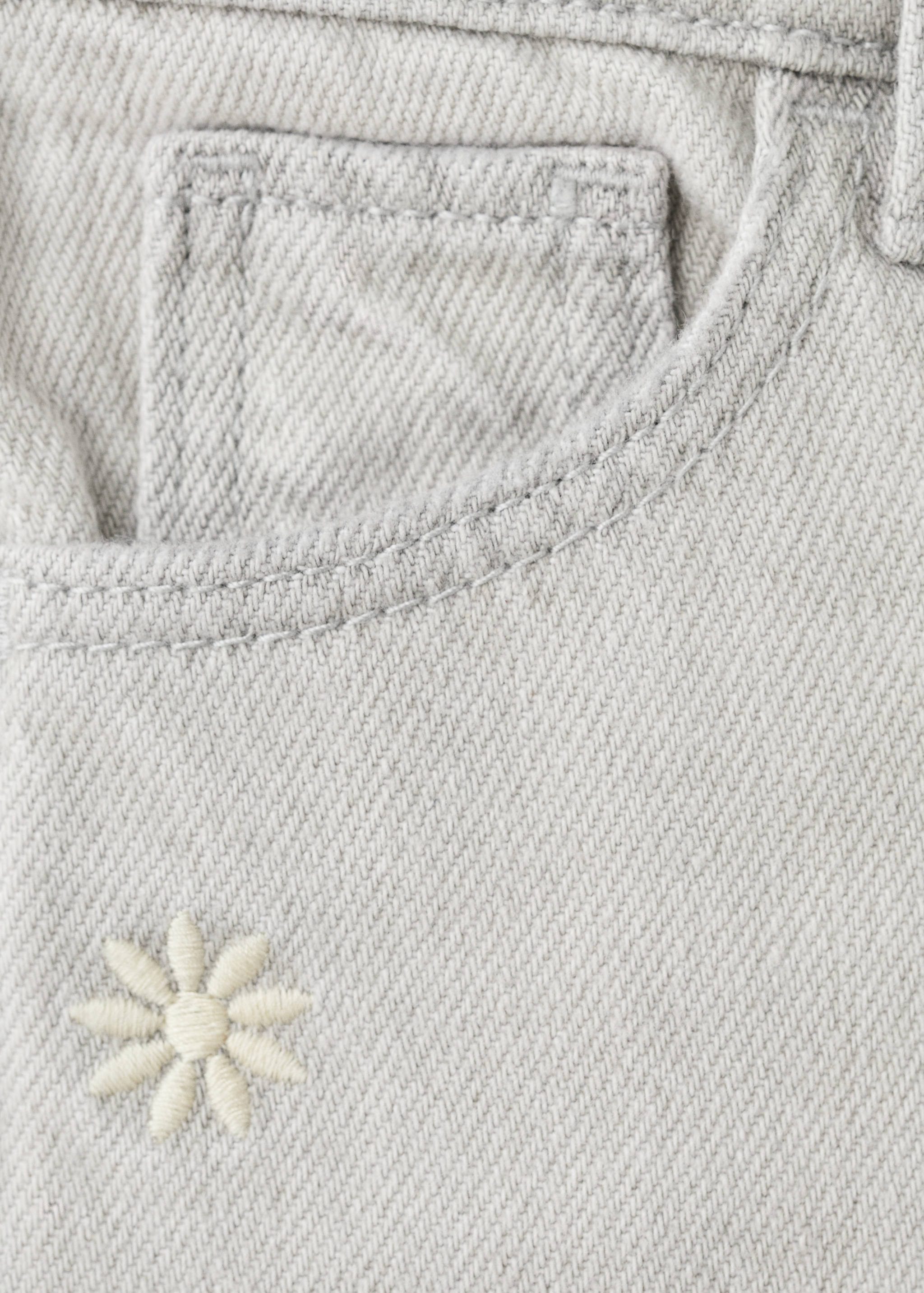 Jeans rectos bordado soles - Detalle del artículo 0