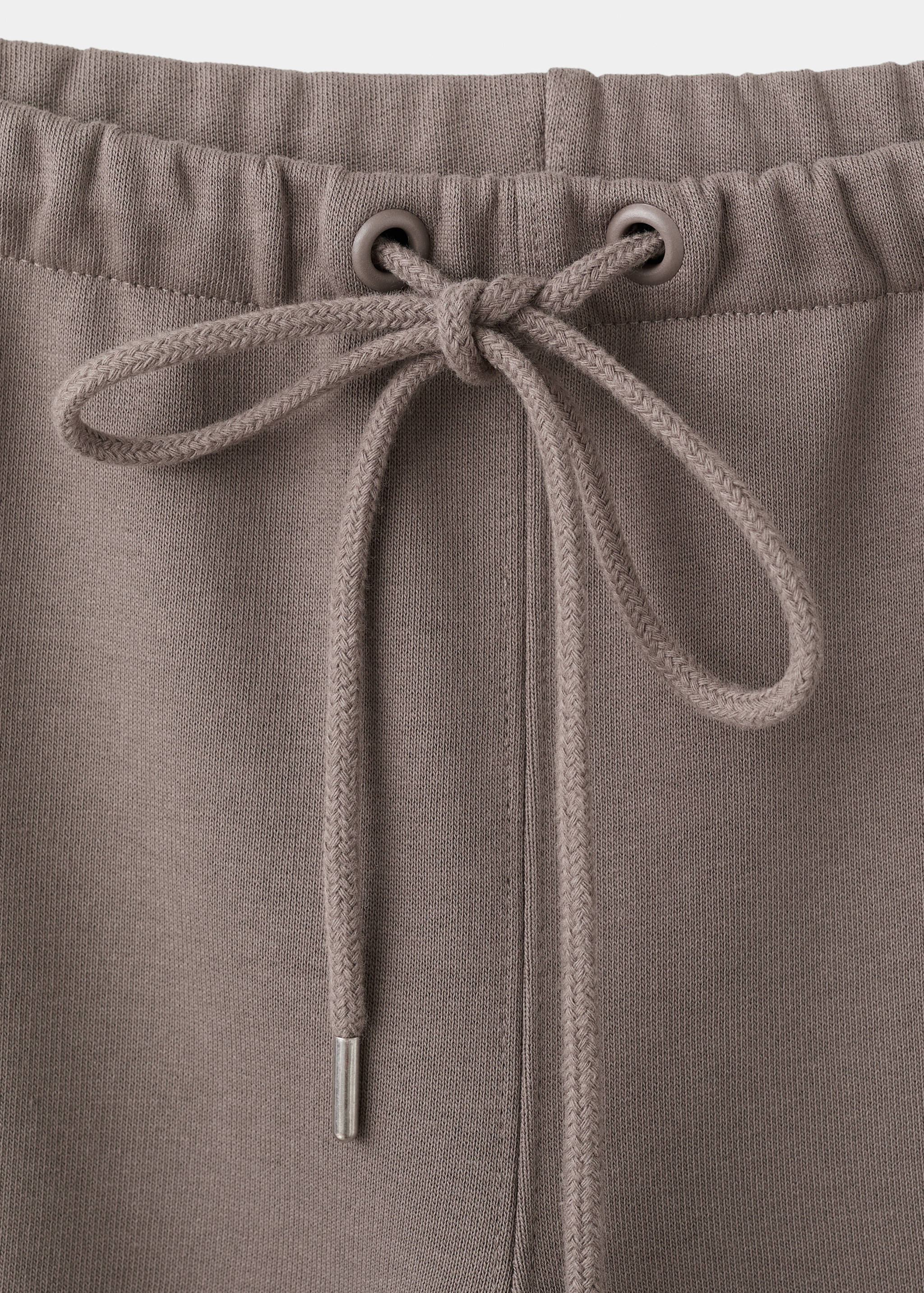 Elastic waist cotton trousers - Details of the article 8