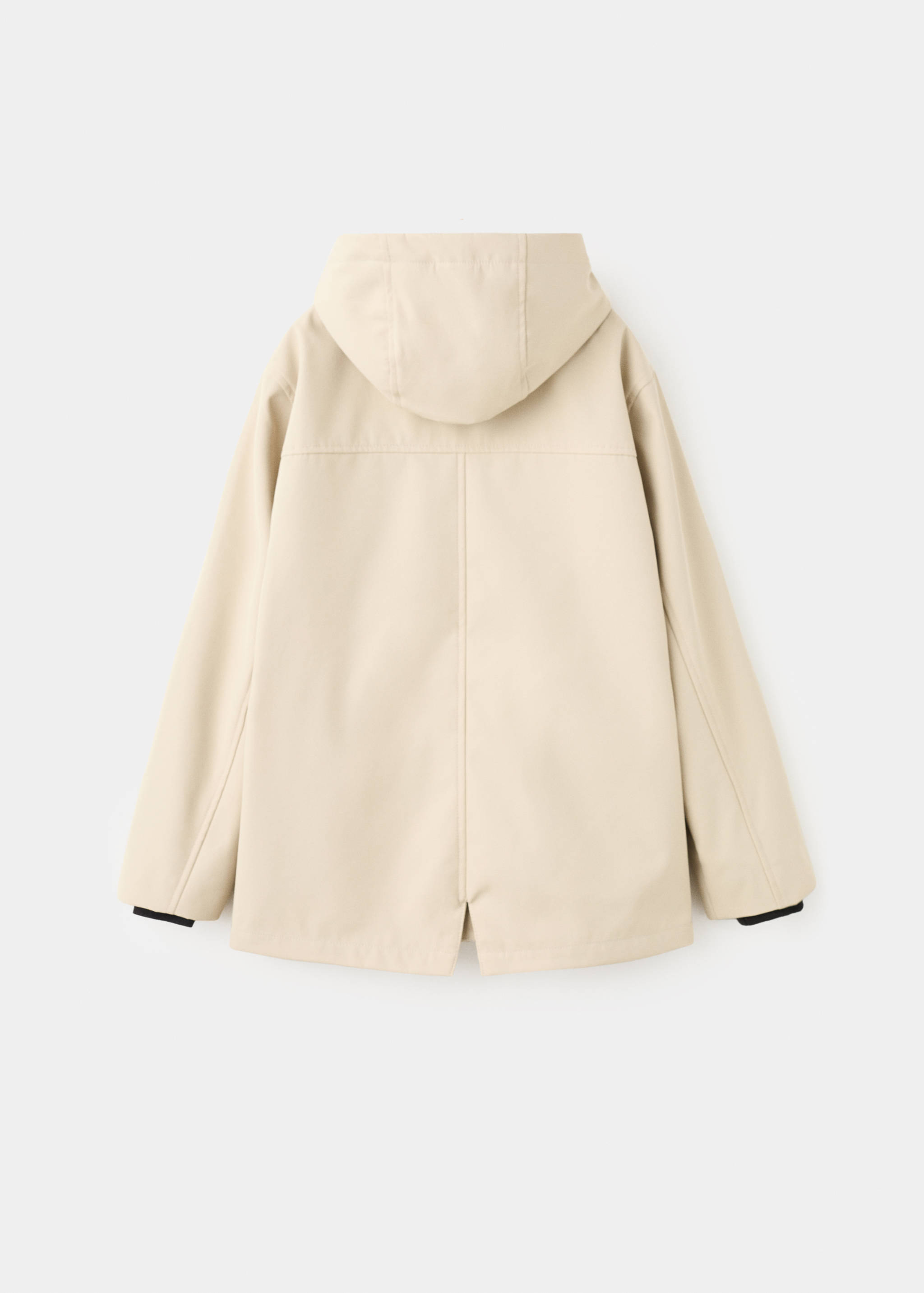 Chaqueta capucha bolsillos - Reverso del artículo