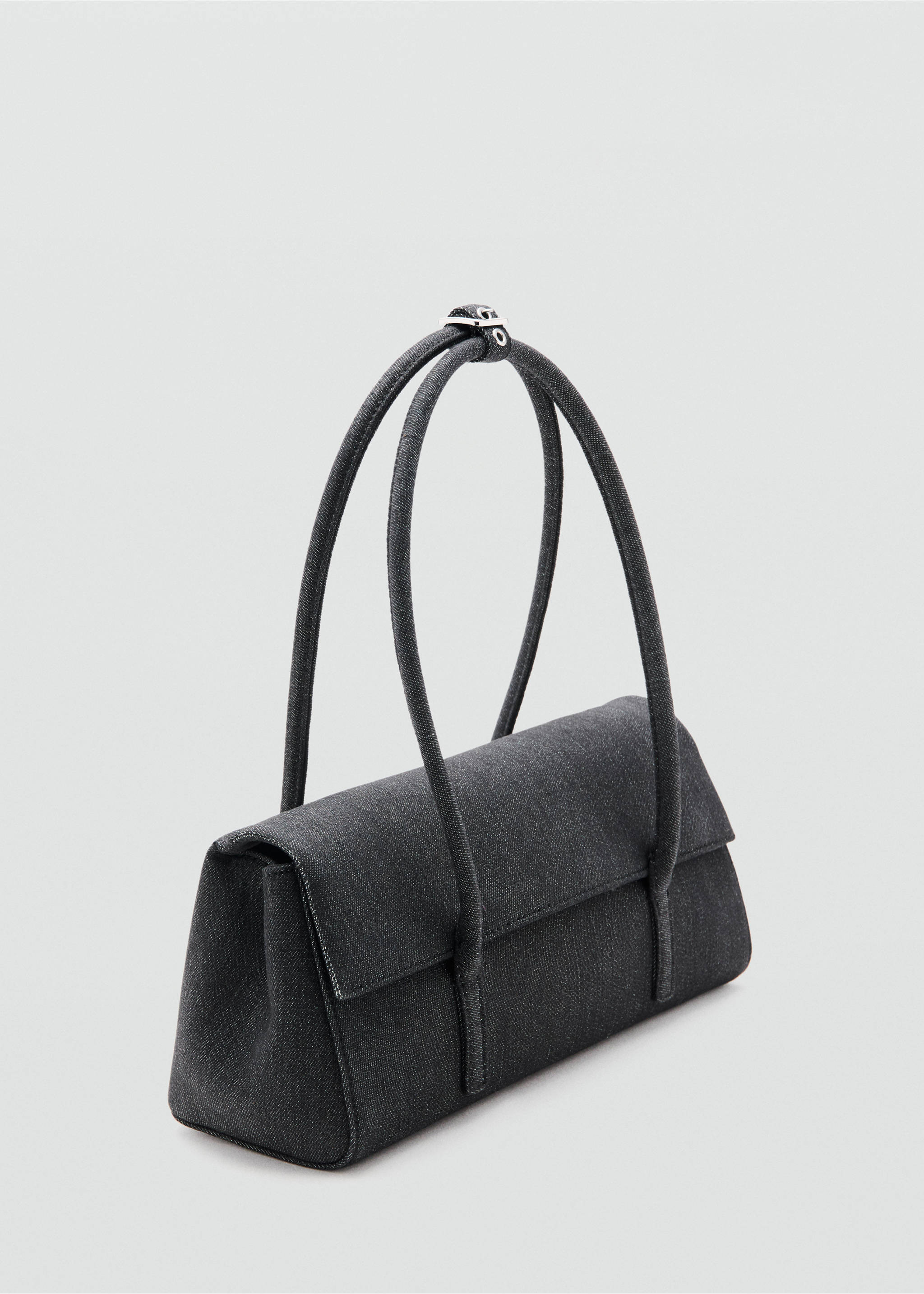 Denim shoulder bag - Medium plane, Dark Blue. Ref: 27053735-00.