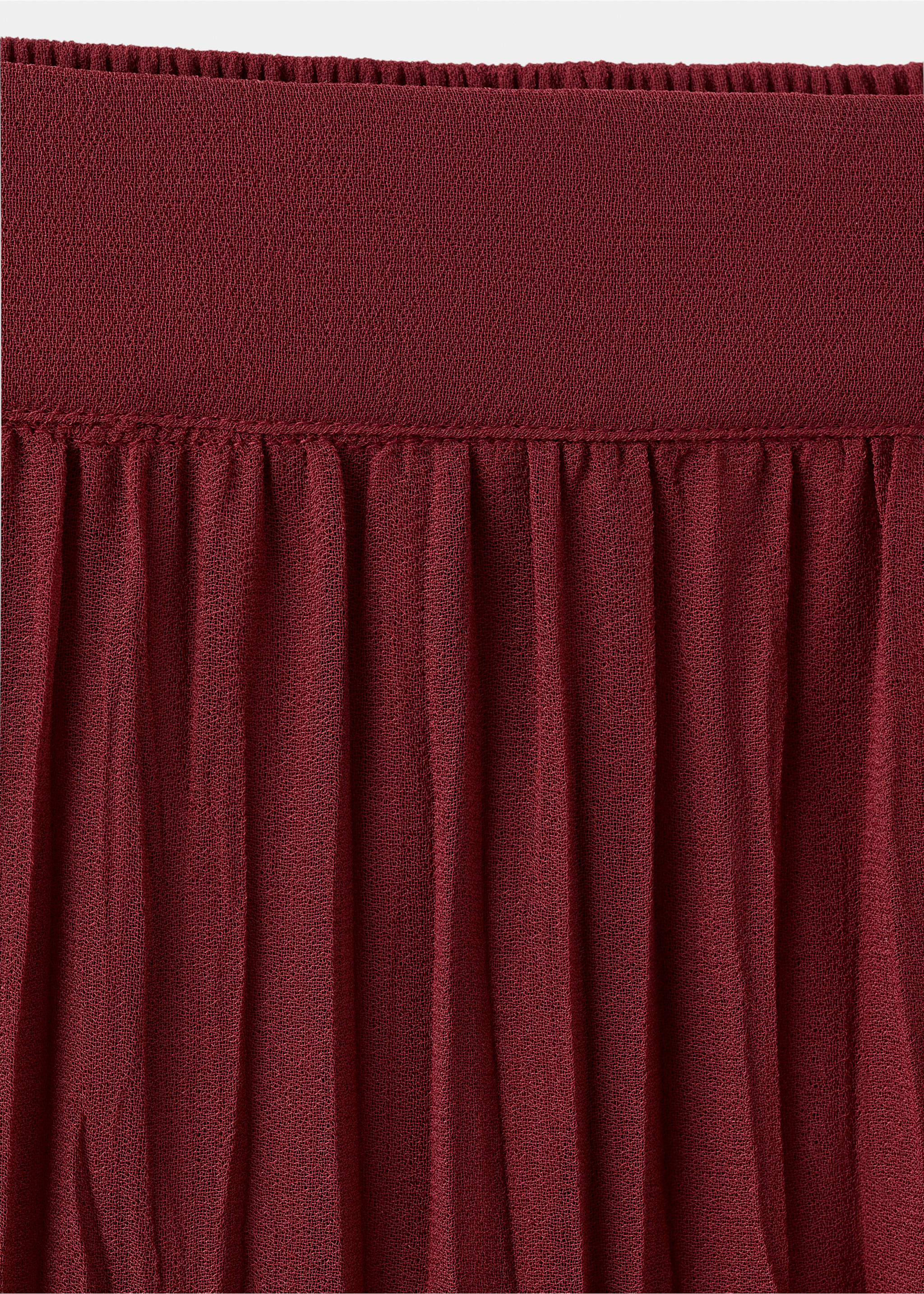 تنورة طويلة واسعة - تفاصيل المنتج 8, أحمر. Ref: 27053736-00.