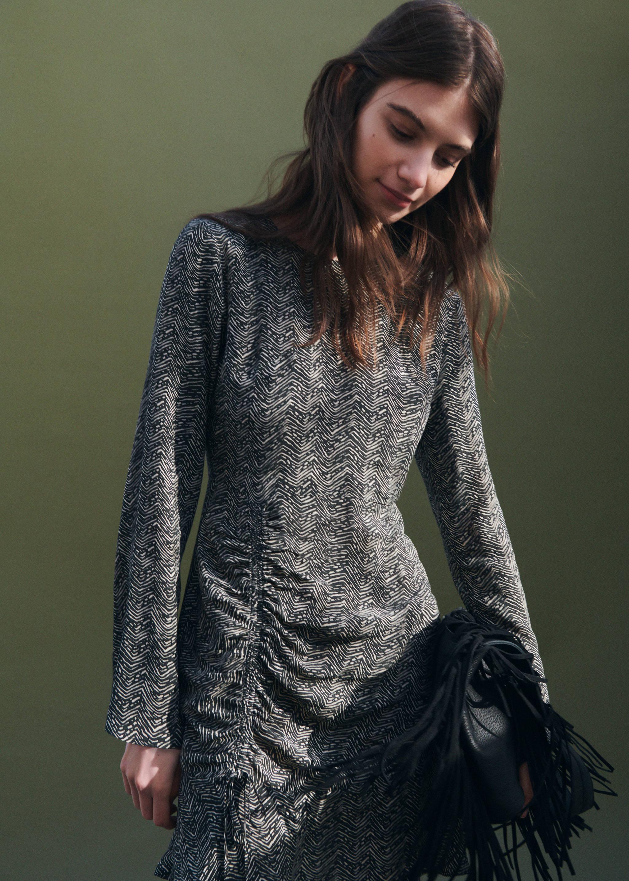 Vestit fluid estampat - Detall de l'article 6