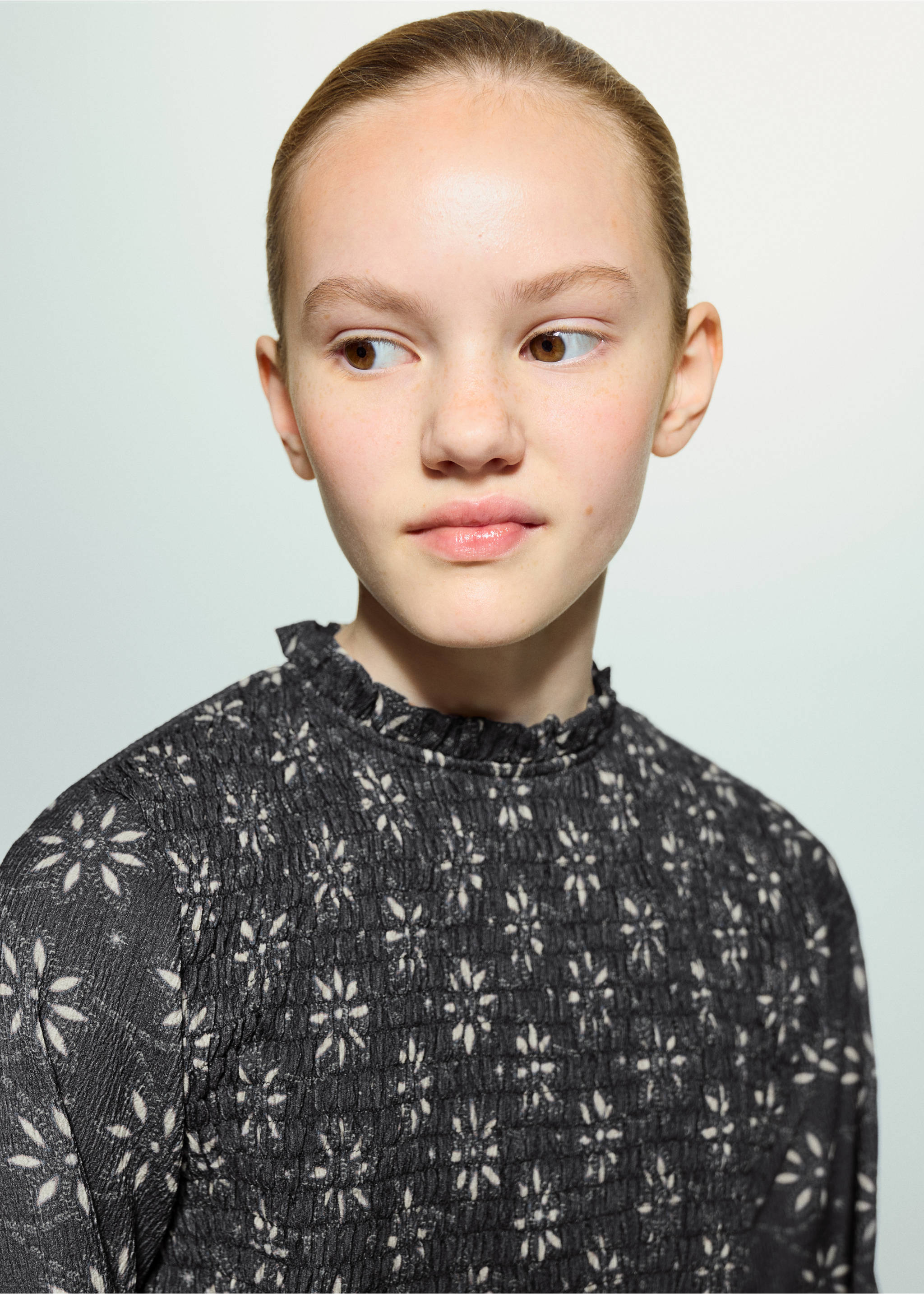 花朵印花衬衫 - null, 海军蓝. Ref: 27053742-00.