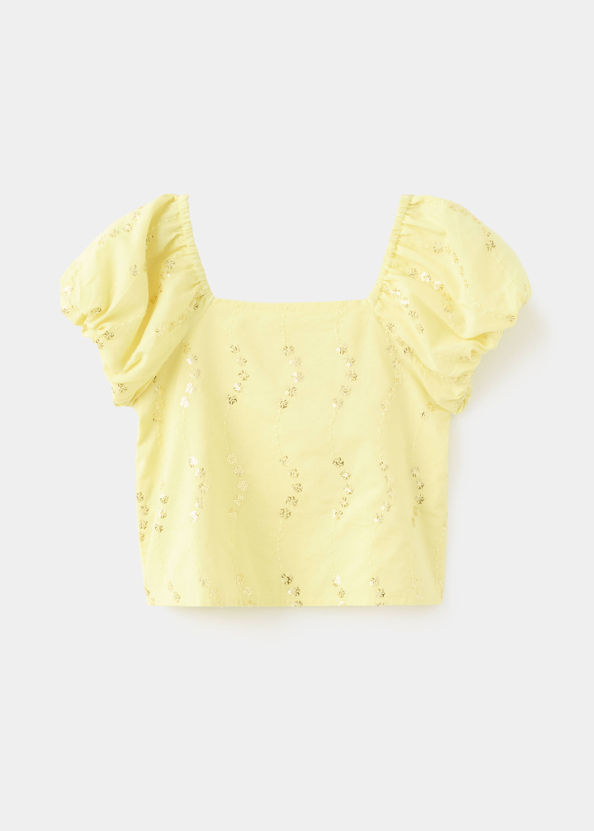 Chemisier coton à fleurs - Article sans modèle