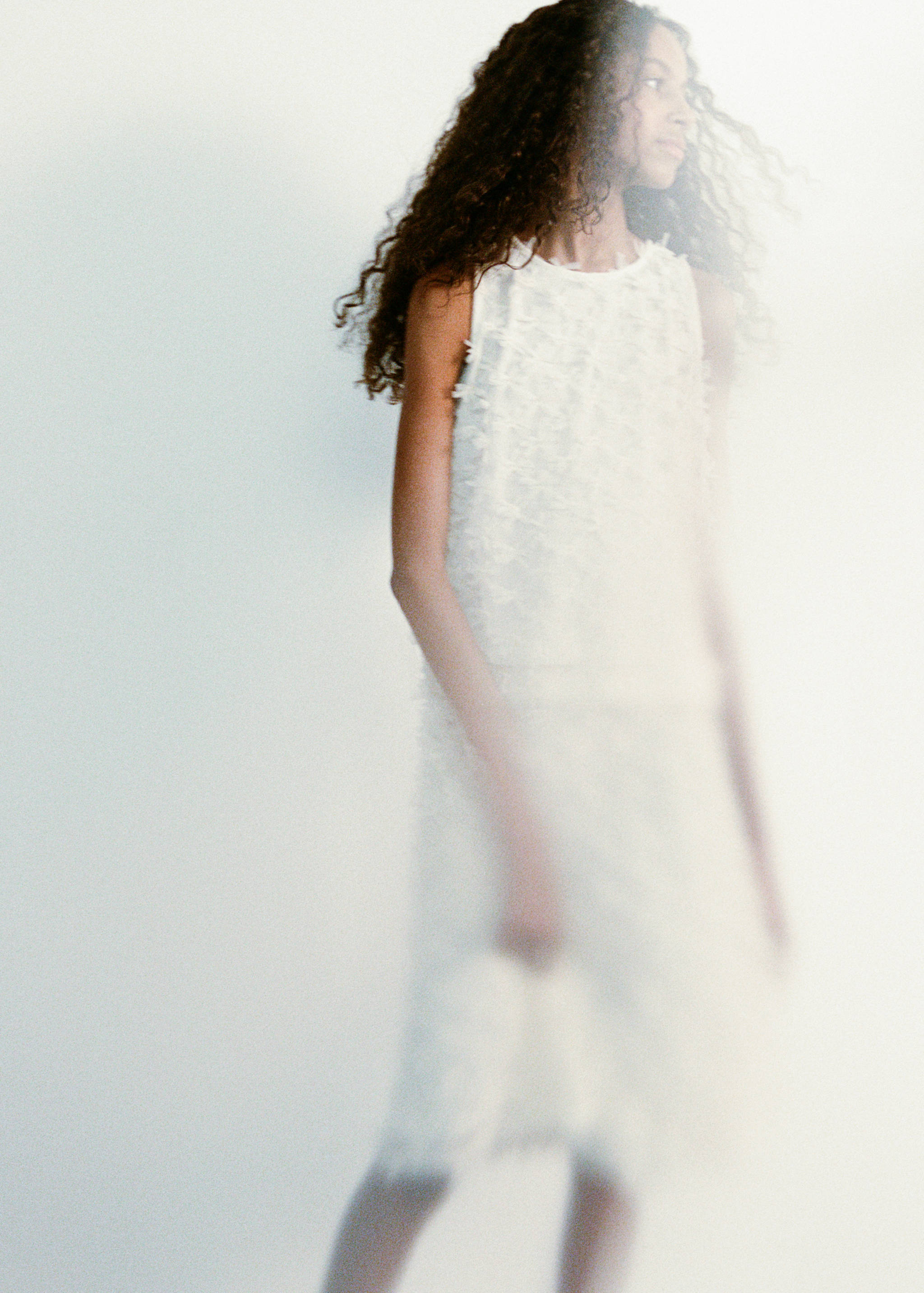 Faldilla midi tul - Pla general