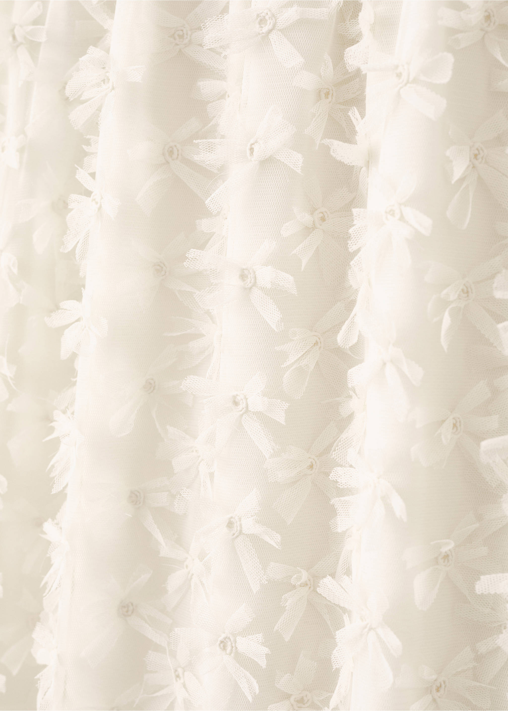 Faldilla midi tul - Detall de l'article 0, Blanc trencat. Ref: 27054044-00.