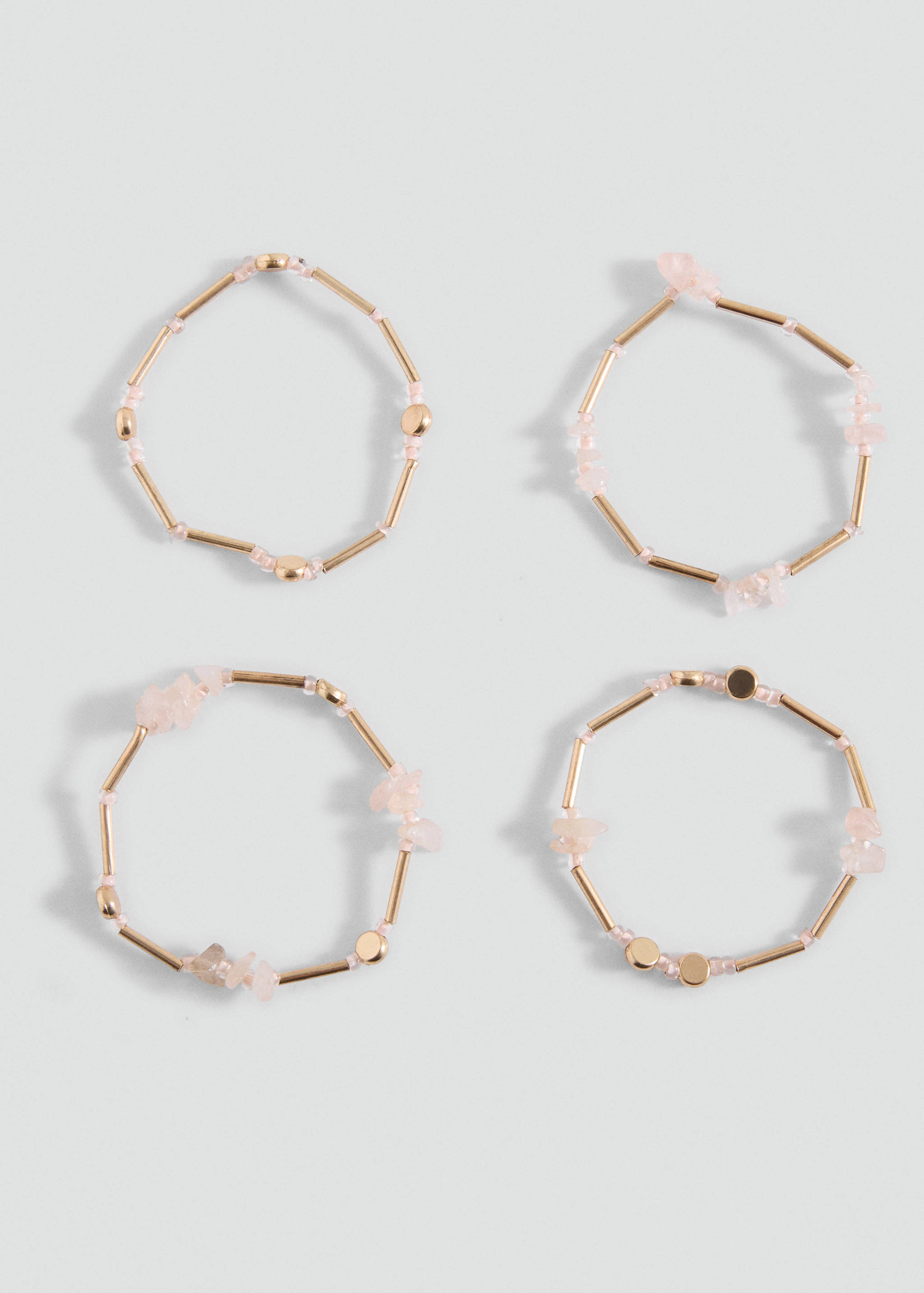 Pack of 4 bracelets - Medium plane