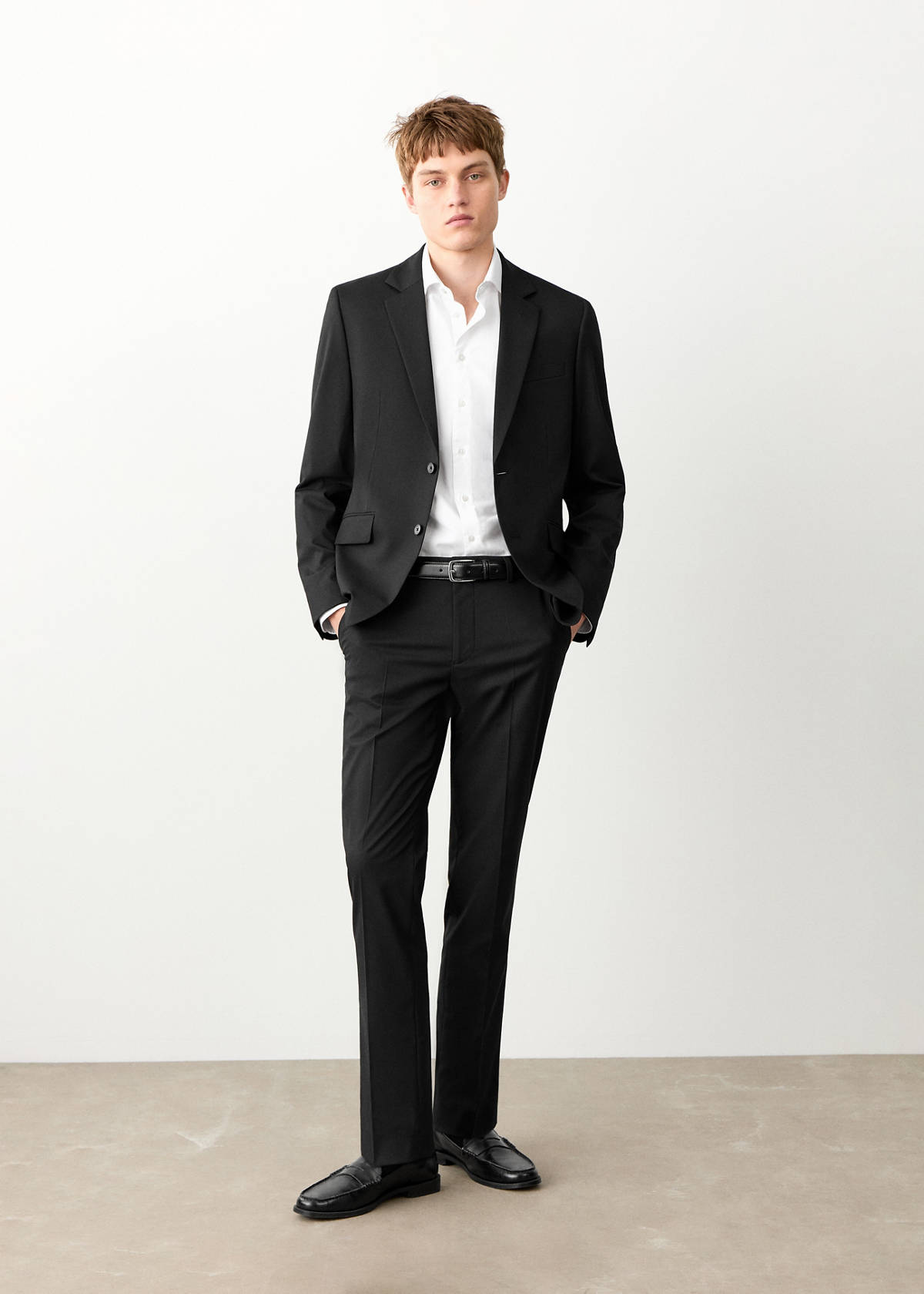 Classic suit jacket — Black