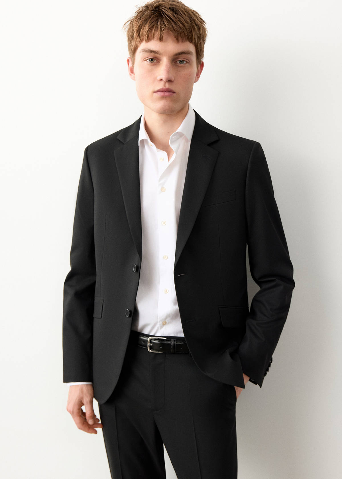 Classic suit jacket — Black