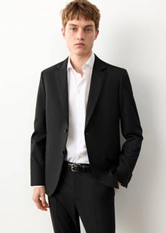 Classic suit jacket — Black 4