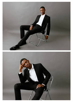 Classic suit jacket — Black 1