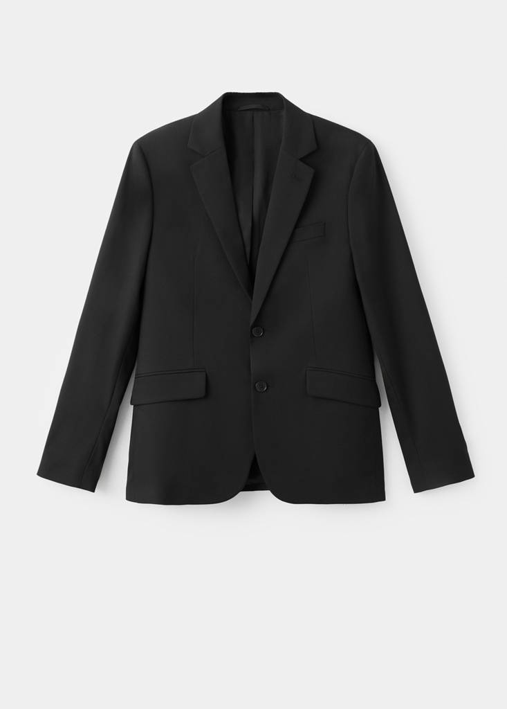 Klassische Anzugjacke — Schwarz