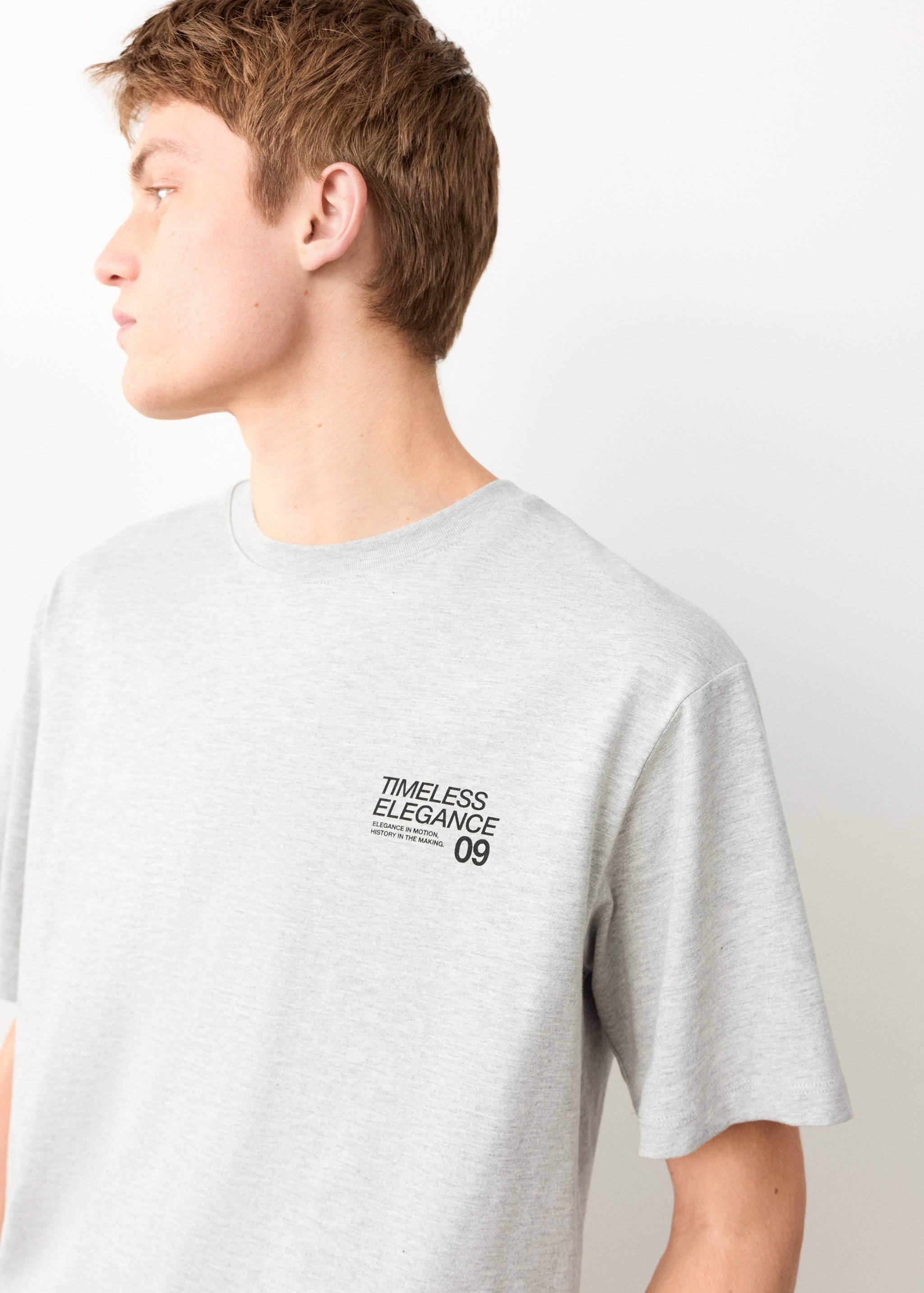 T-shirt en coton imprimé - Détail de l'article 1