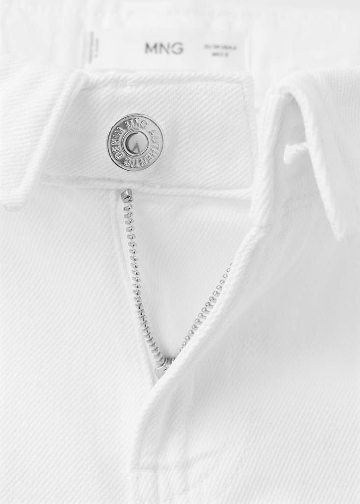 Low-waist jeans with turn-ups — Off White