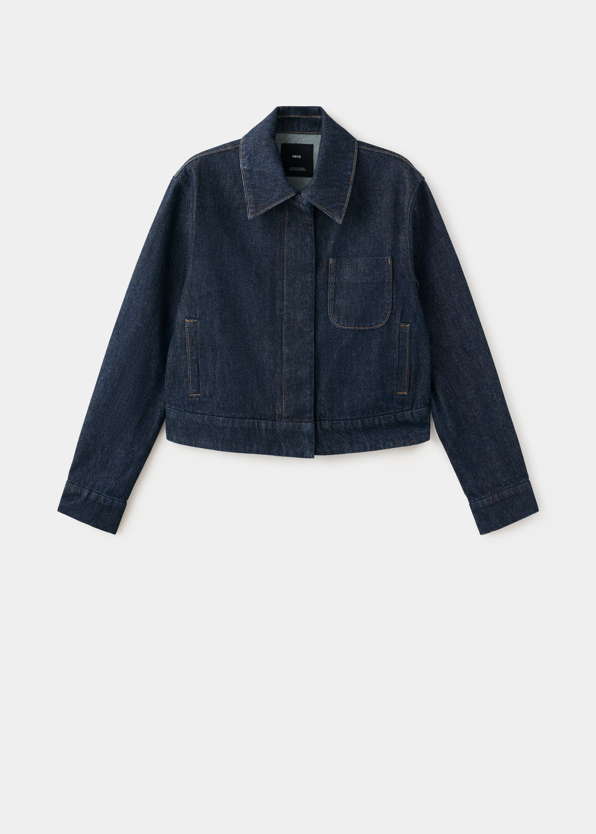 Chaqueta vaquera entallada bolsillos - Artículo sin modelo