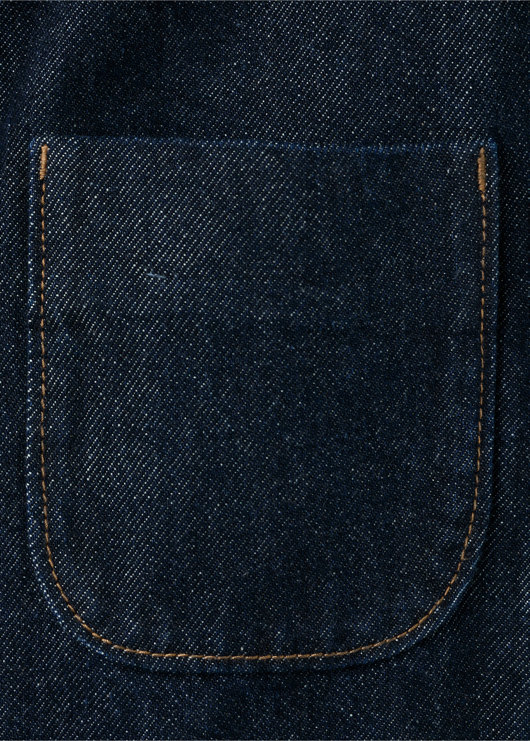 Chaqueta vaquera entallada bolsillos - Detalle del artículo 0, Azul. Ref: 27054073-00.