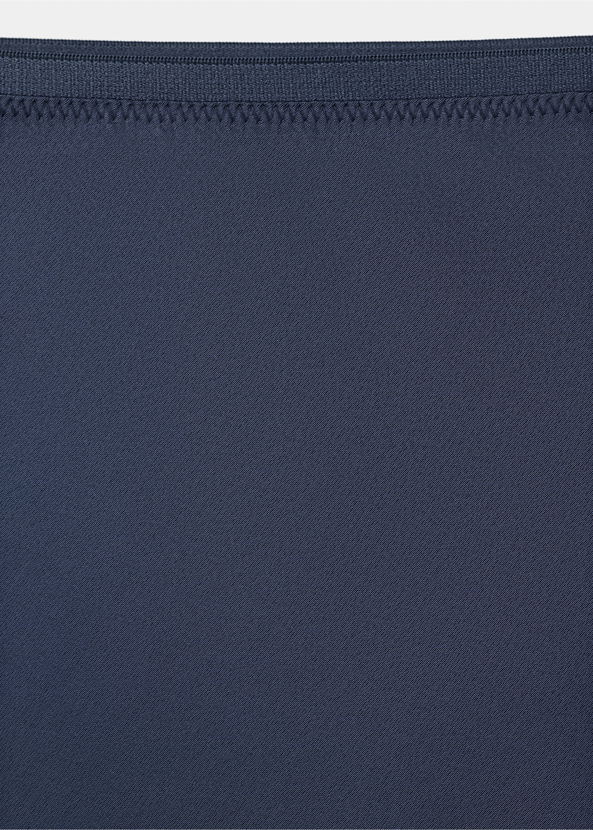 Falda larga satinada - Detalle del artículo 8, Azul noche. Ref: 27054075-00.